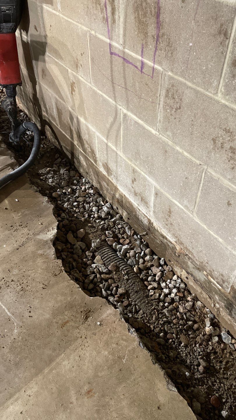 Drainage Board Installation in Shoreview by Waterproofing Northeast