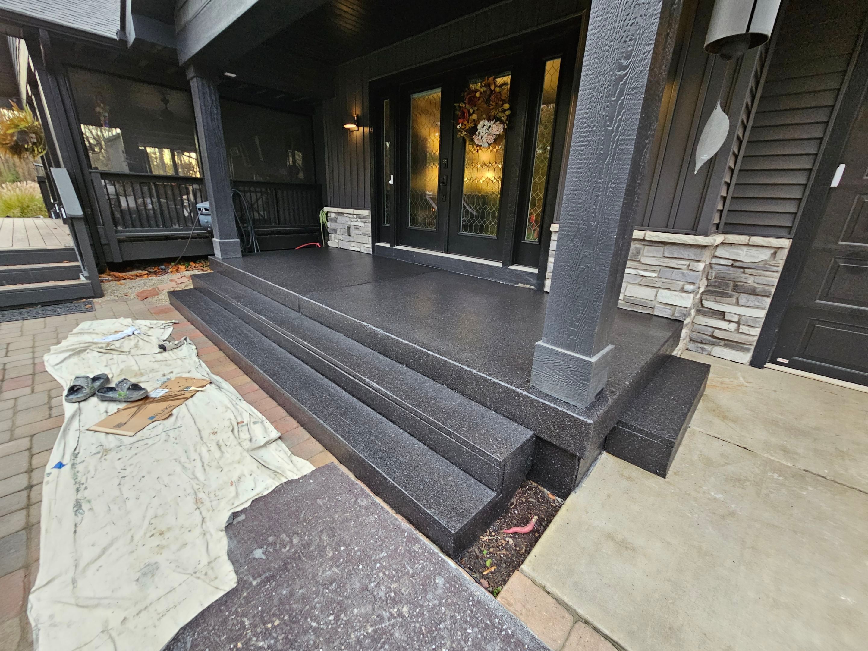Carbon Concrete Coating by Level 10 Coatings
