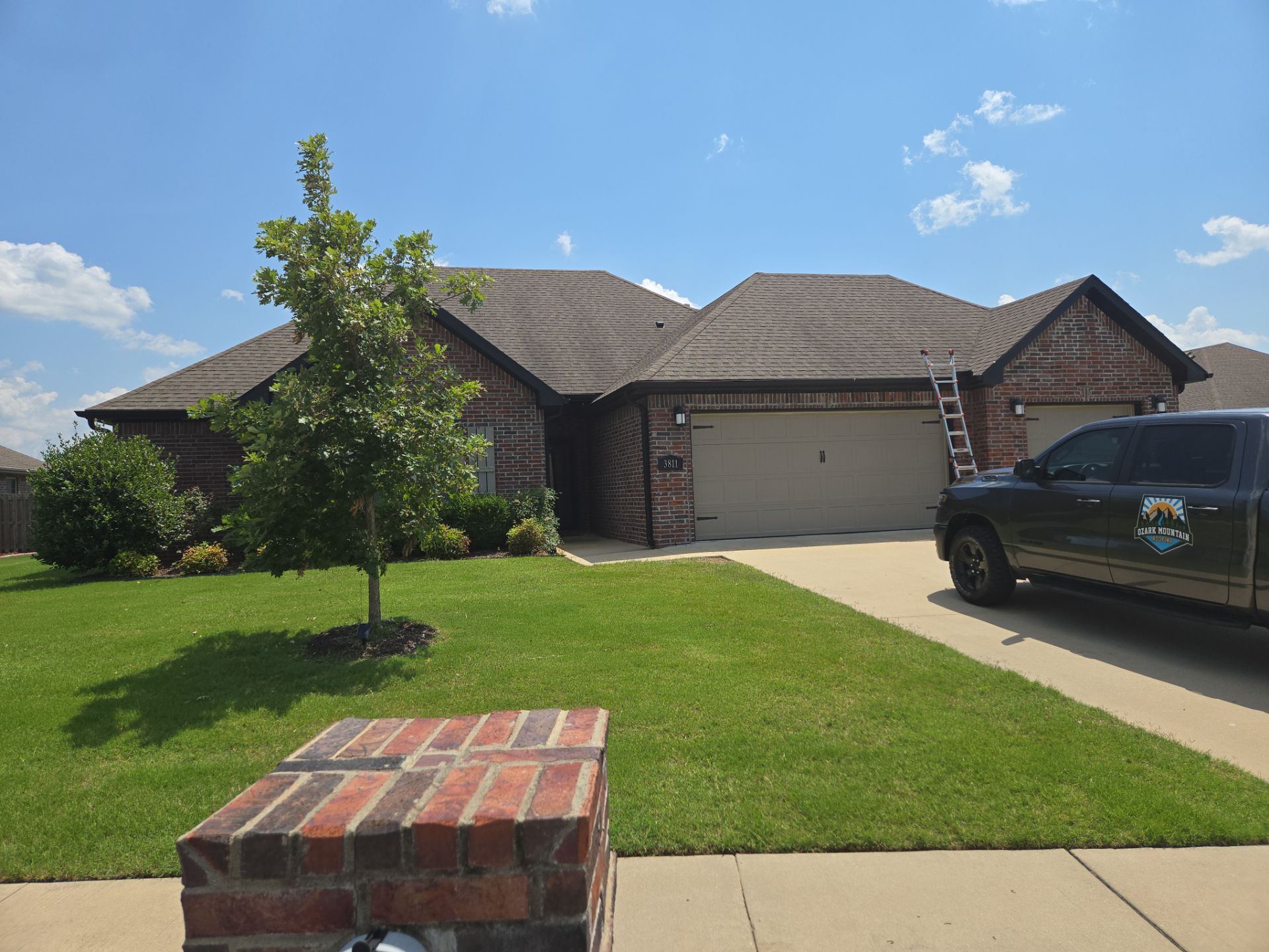 Residential Roofing Installation in Springdale, AR by Ozark Mountain Roofing