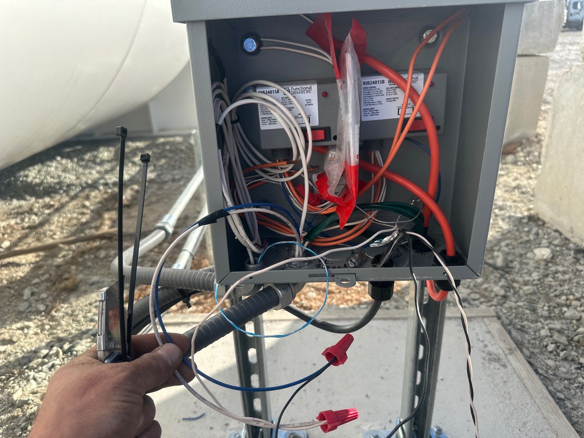 Diesel Fuel Dispensing Station by Argent Electric LLC