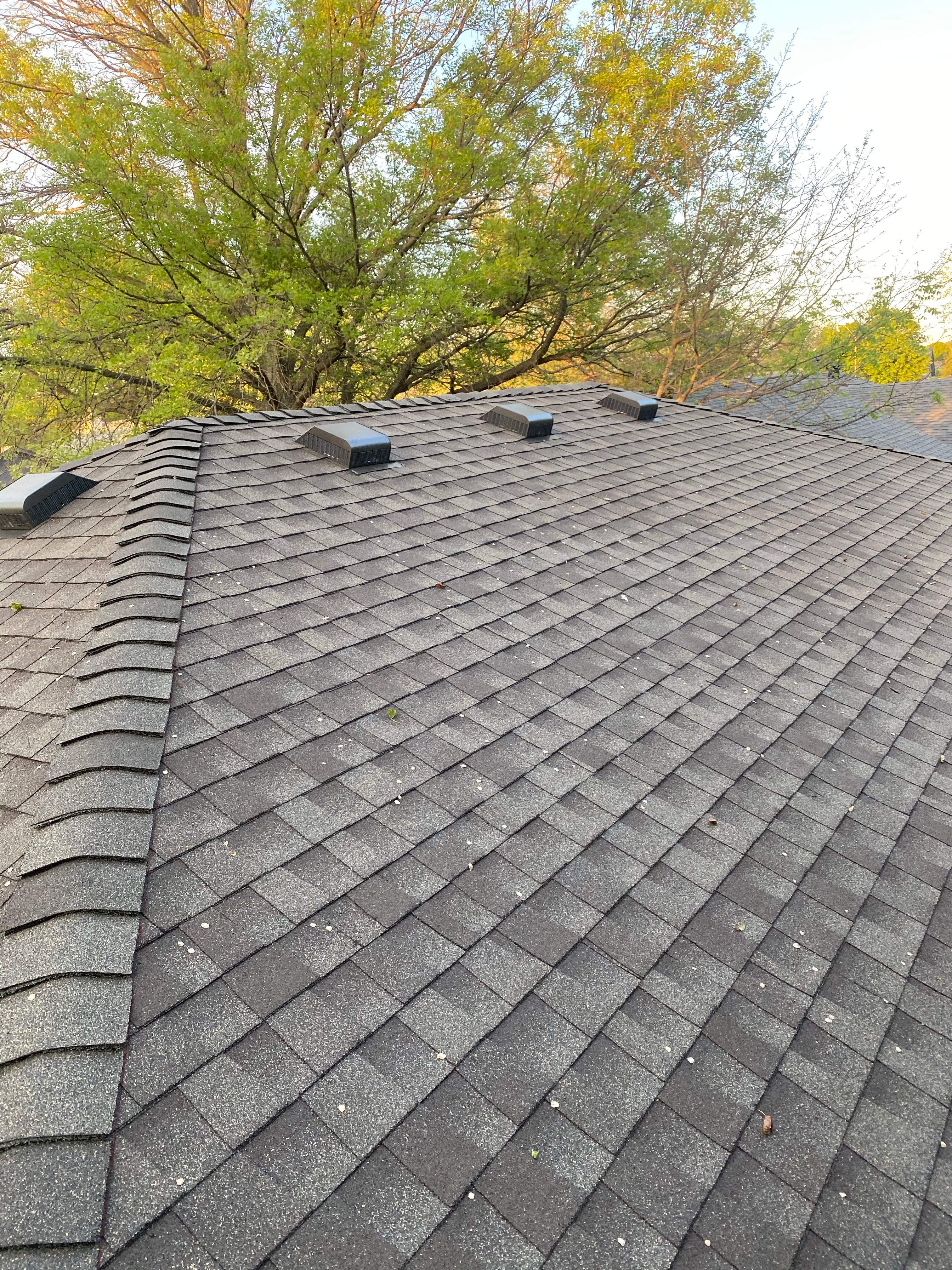 roof, gutter, chimney flashing & vent replacement in Norman by McCann's Roofing and Construction