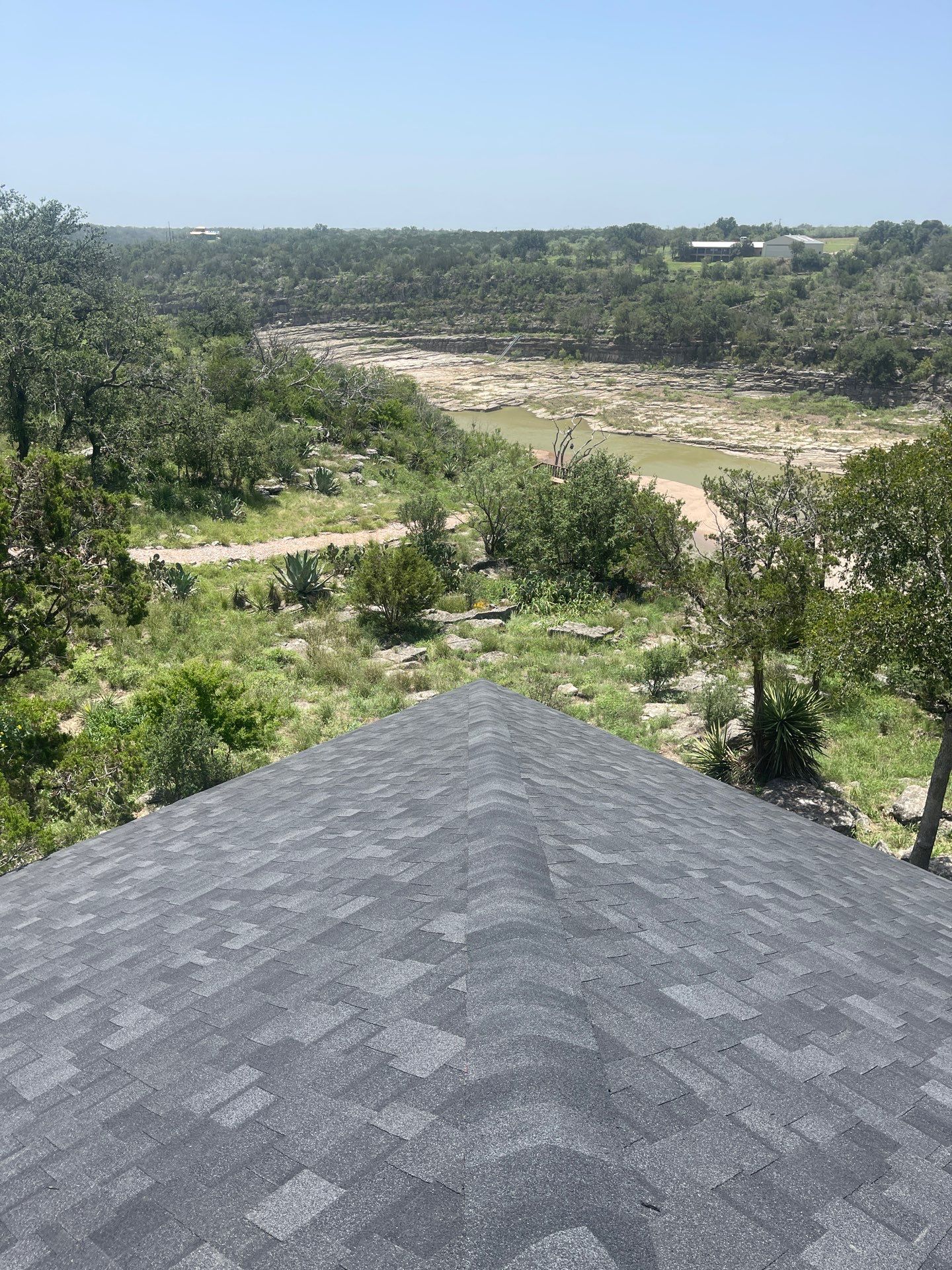 Residential Roofing Installation using IKO Nordic Granite Black by DeZign Roofing & Exteriors
