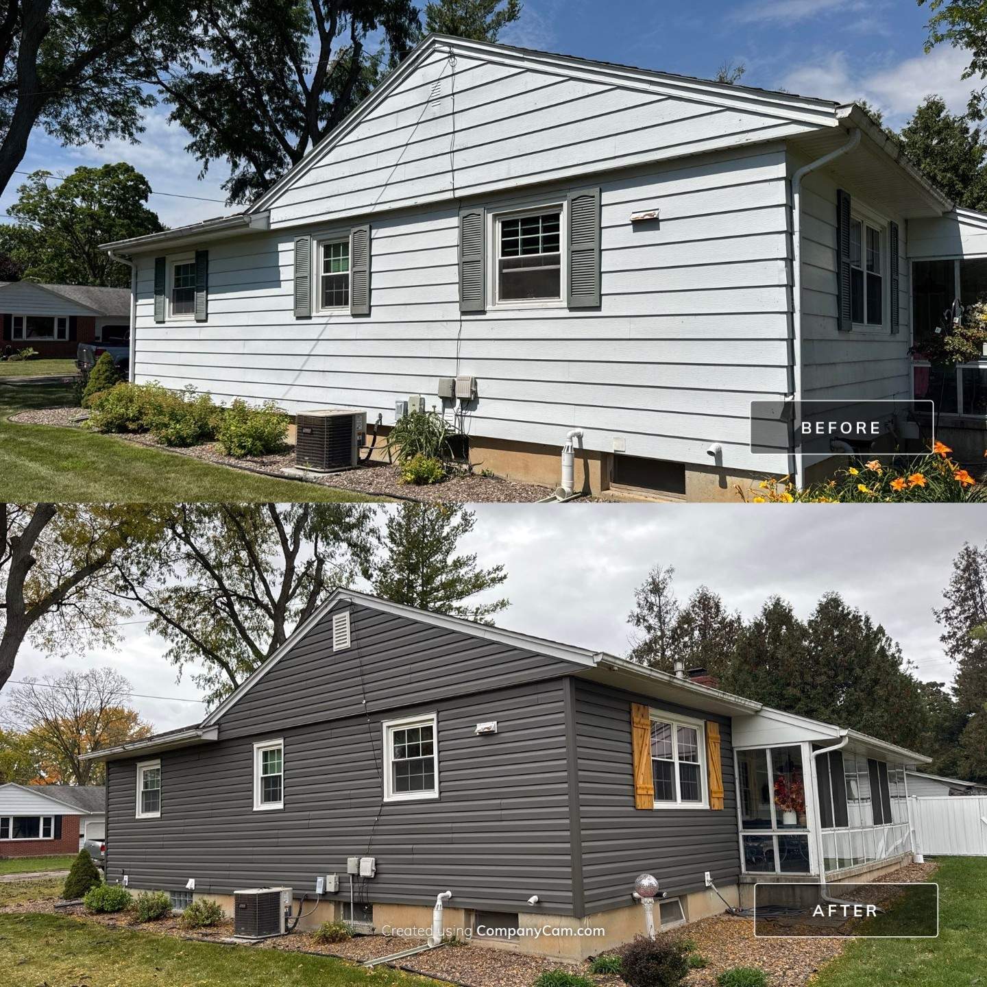 M.H.: Roof and siding by AFC Exteriors