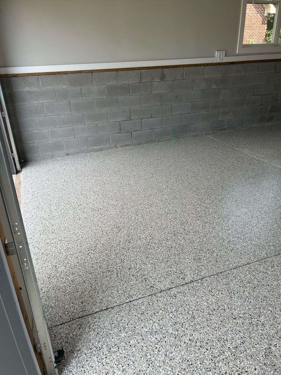 Garage Floor Coating using Cabin Fever by My Garage Floor Guys