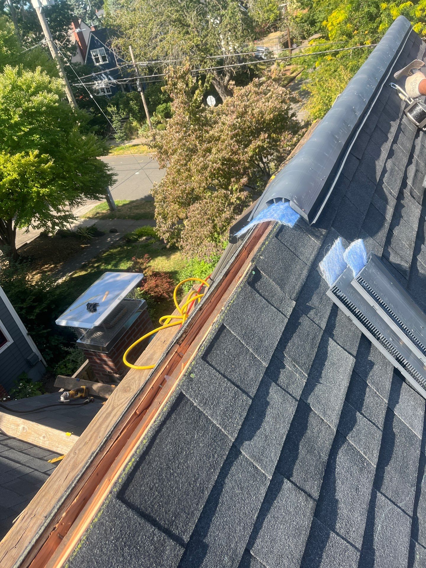 Project in Portland by Tom Leach Roofing