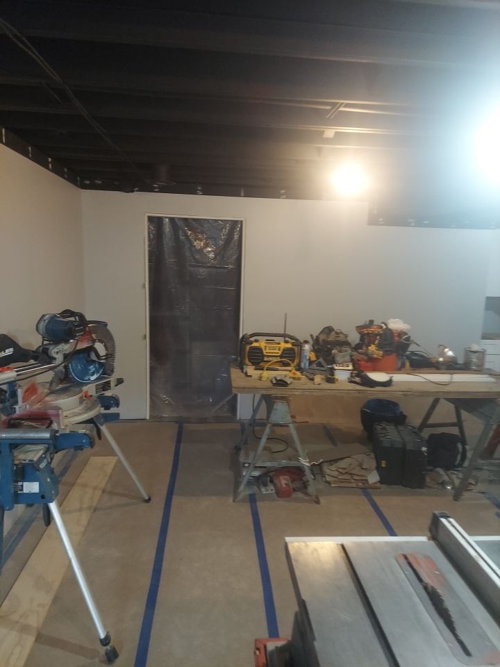 Basement Remodel by Ivy Lea Construction