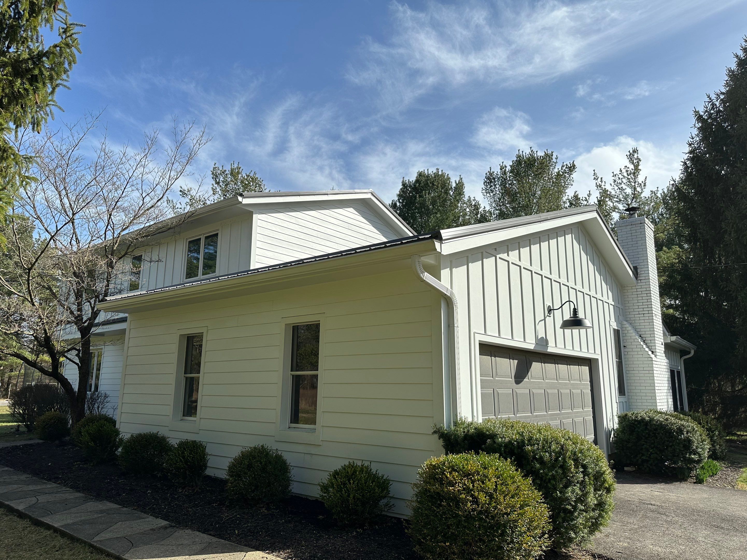 James Hardie Siding installation in New Albany by Best Exteriors Inc