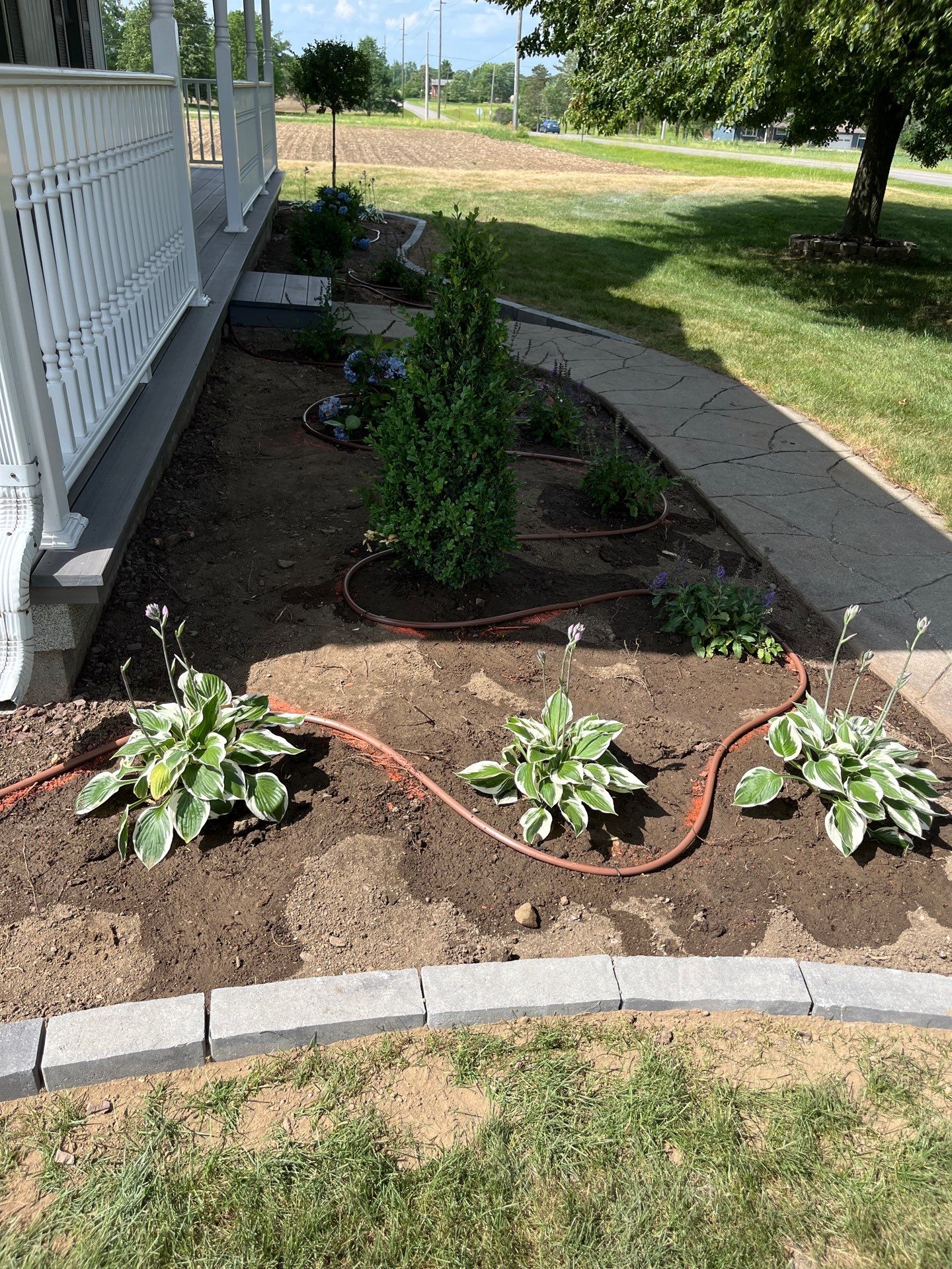 Custom Landscaping, Lighting, & Drip Irrigation Installation in Bryan by Farrell's Lawn & Garden Center LLC