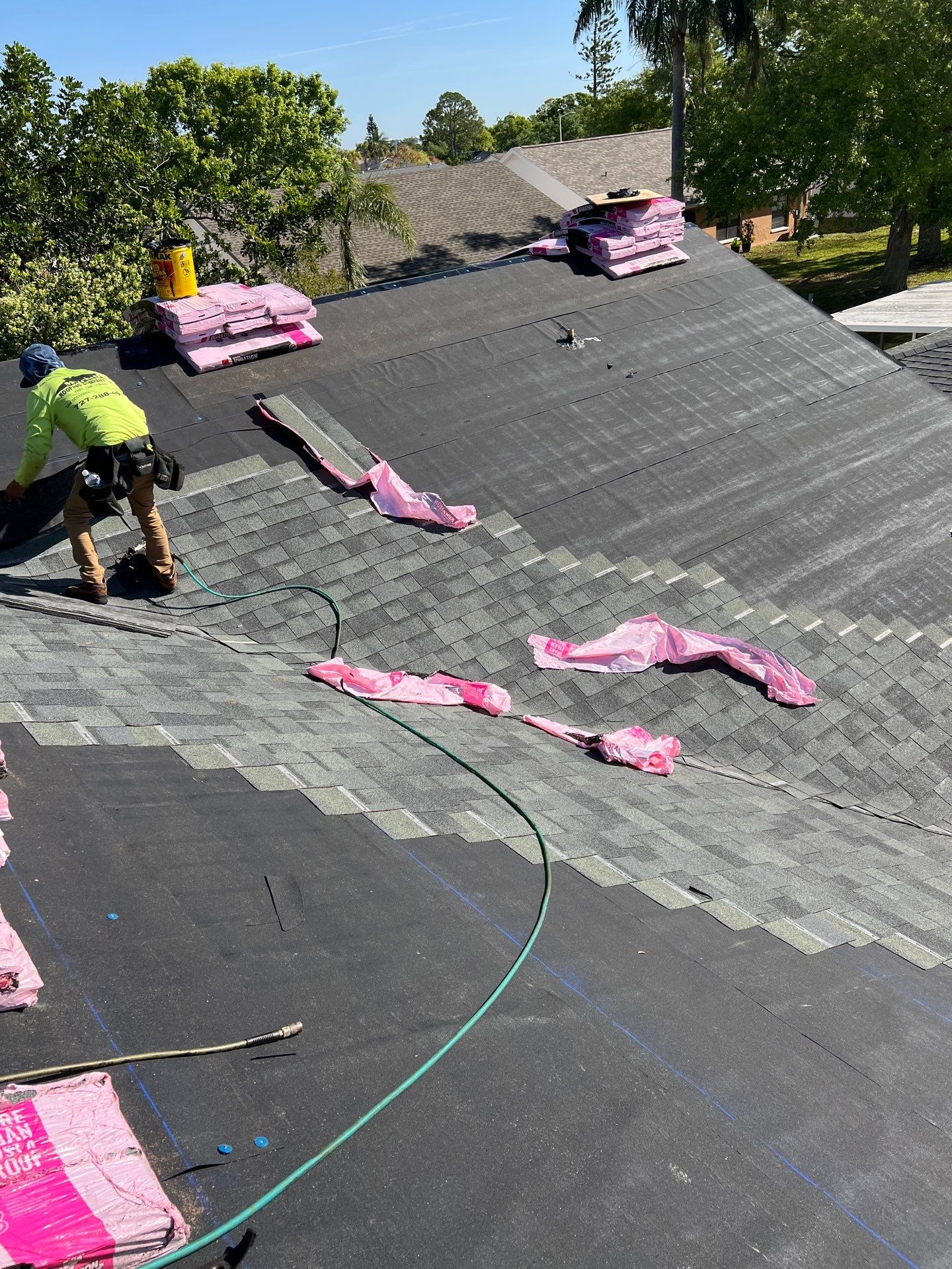 Project in Clearwater 33762 by Mitchell Roofing Company LLC 