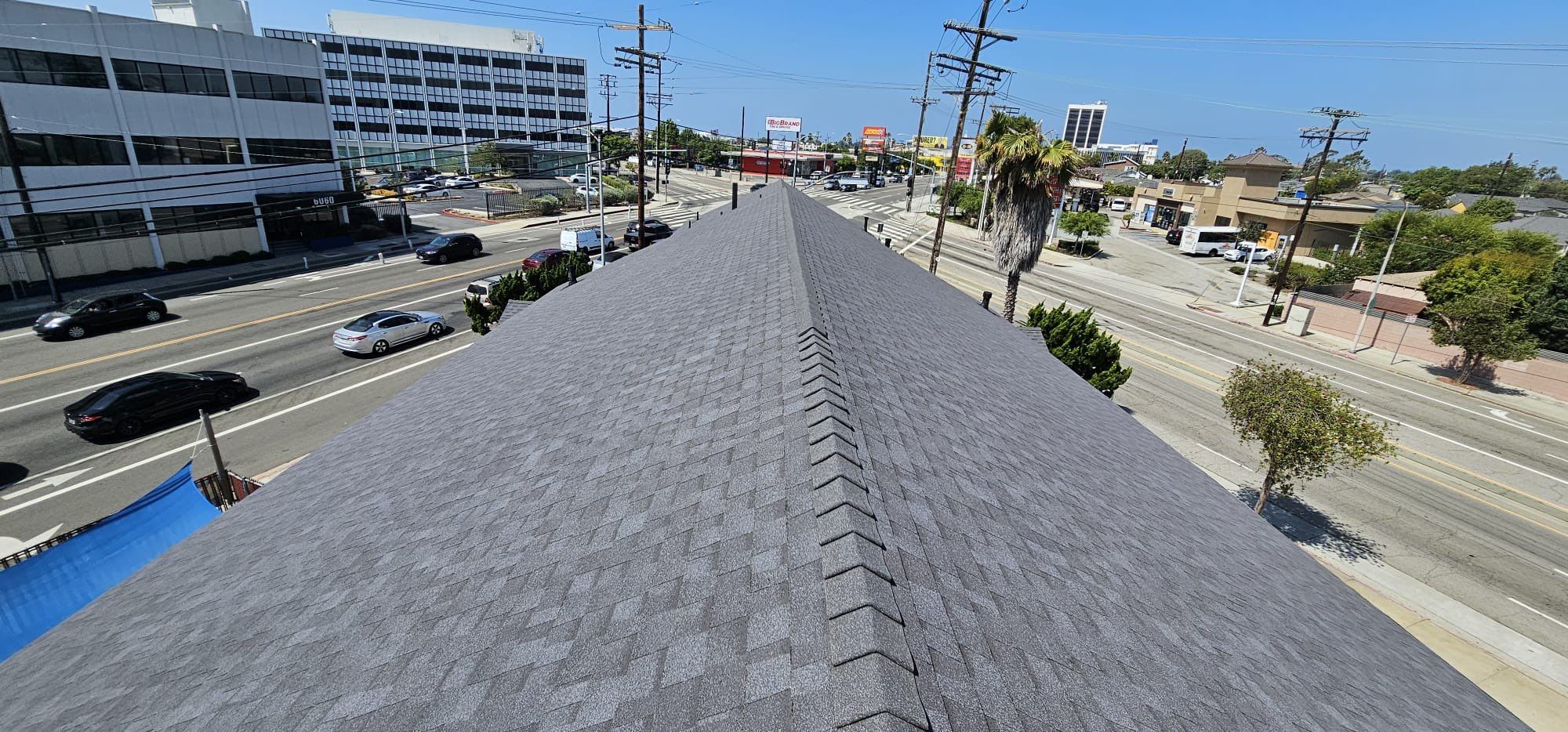 Cornerstone Church Reroof by West Coast Roofing Los Angeles