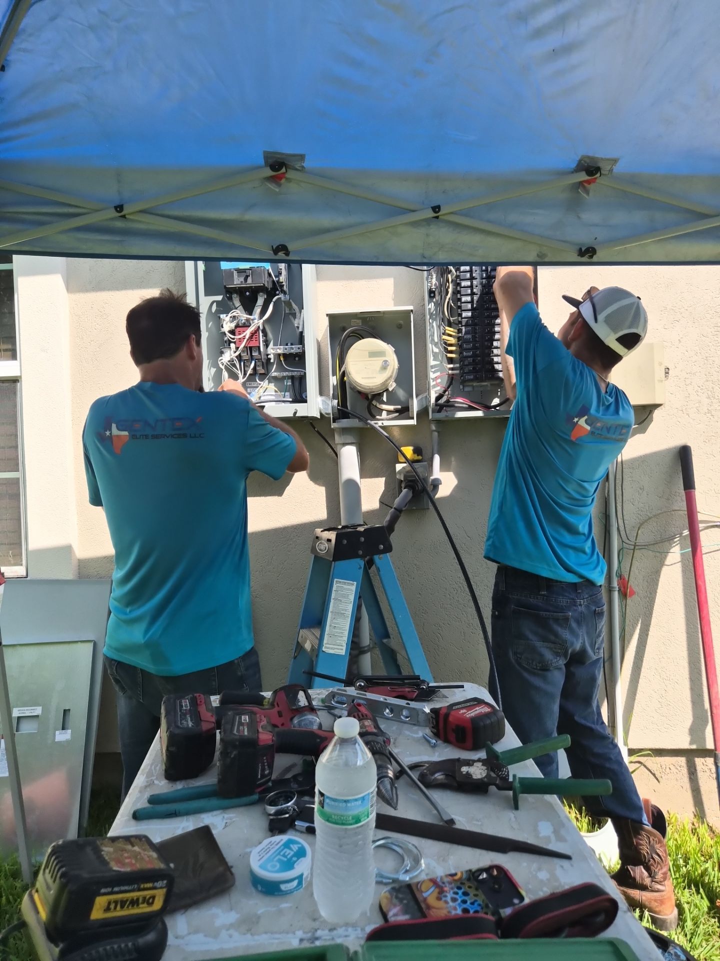Kohler Home Standby Generator and Propane Tank Installation in Montgomery, Texas by GenTex Elite Services