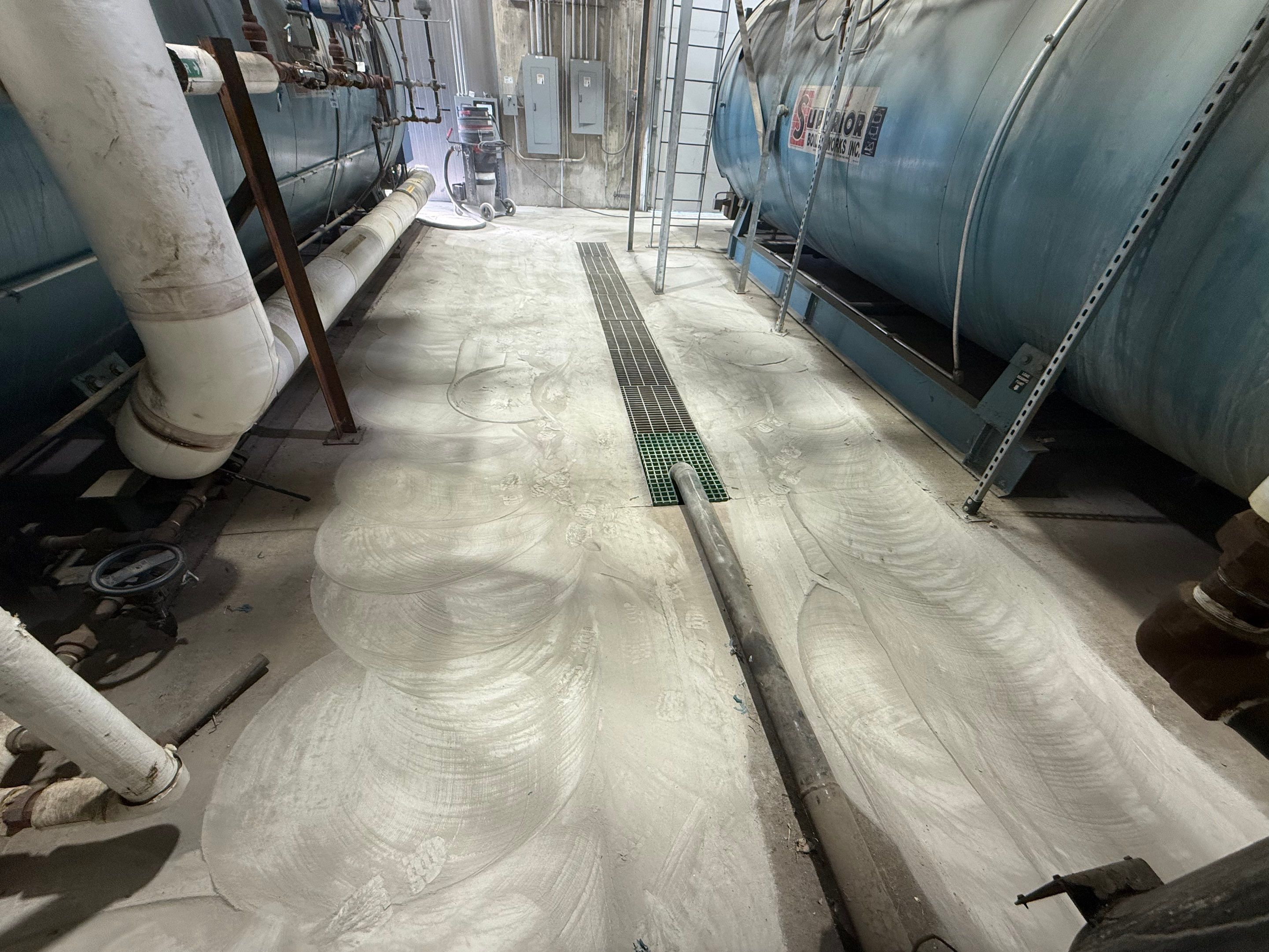 Industrial Epoxy Floor Coating for Perdue Premium Meat Co in Sioux Center by Select Painting, Coatings & Garage Cabinets
