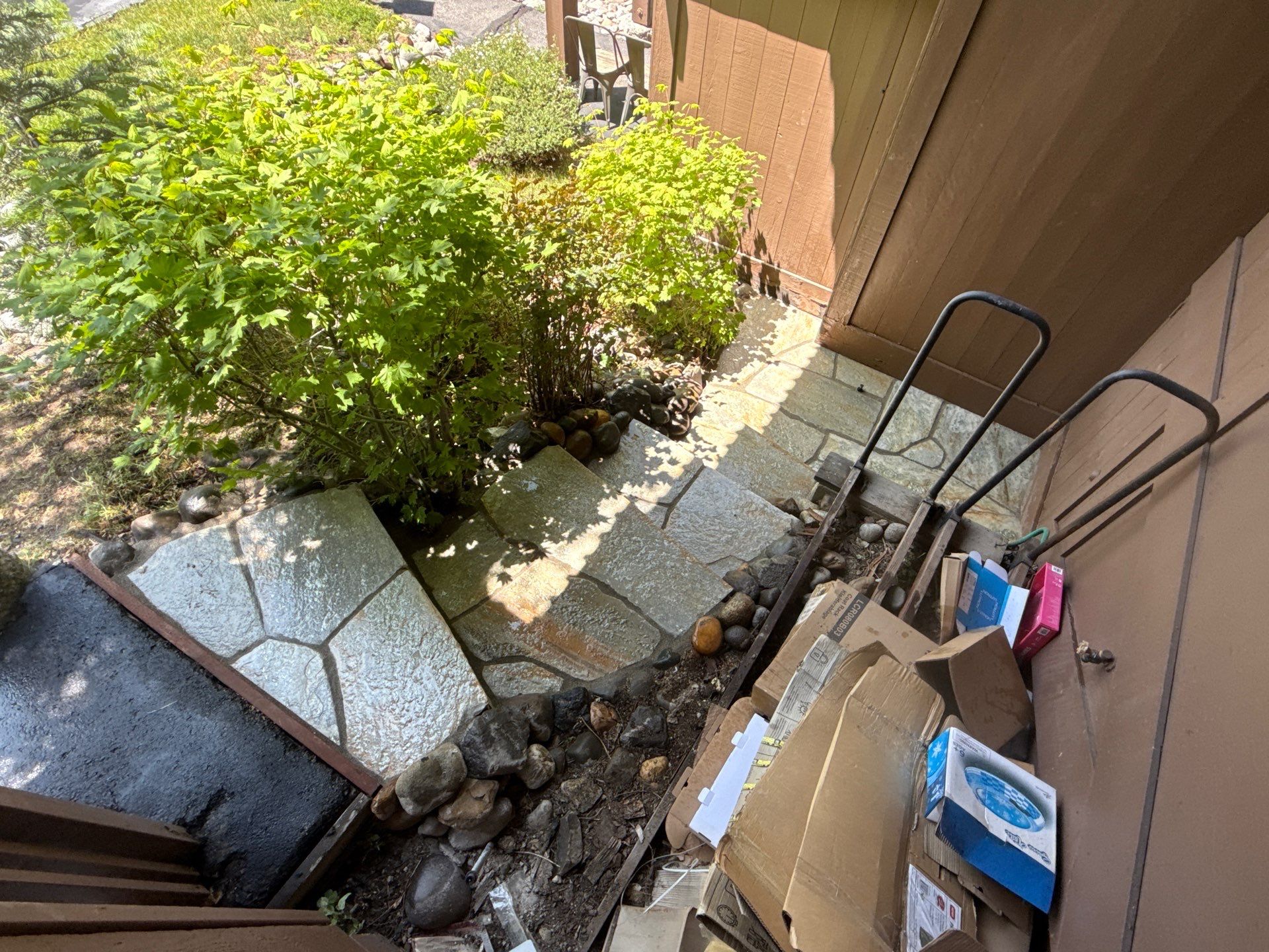Flagstone Steps by The Tahoe Tradesman
