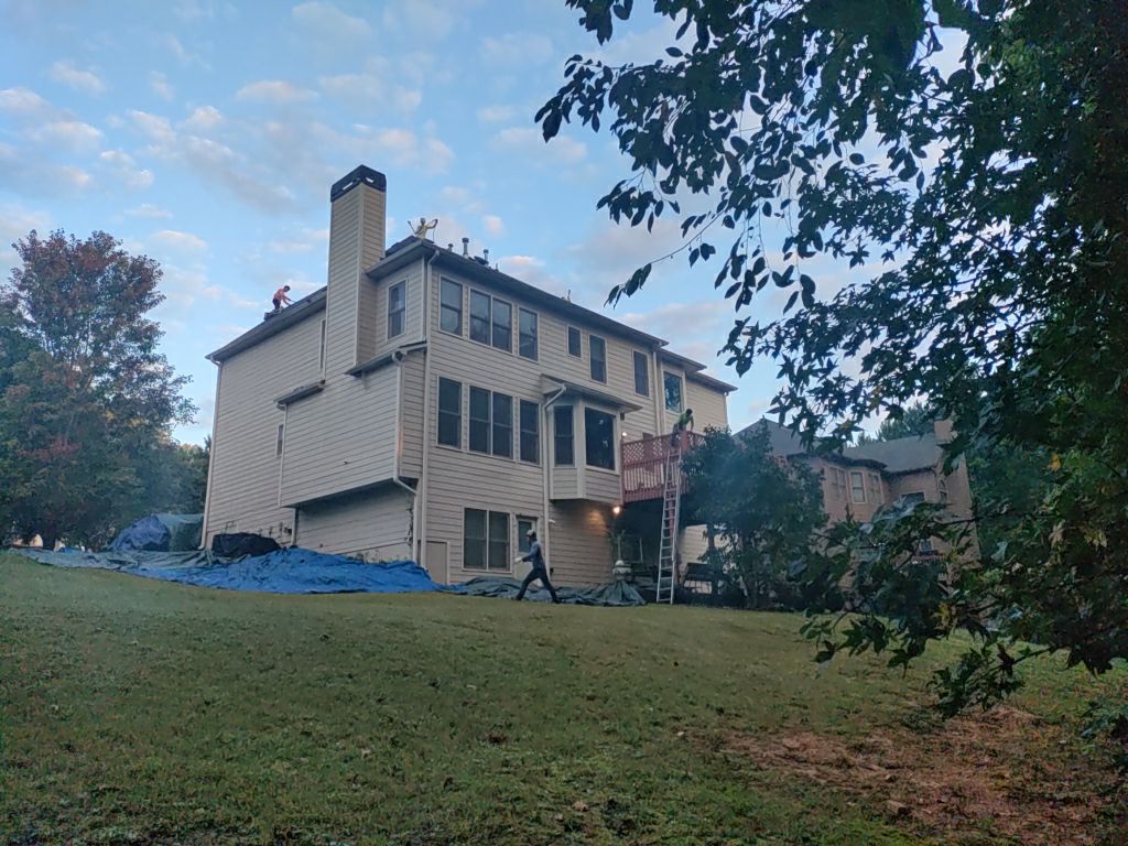 Residential Roofing Installation using Owens Corning by Inspector Roofing and Restoration