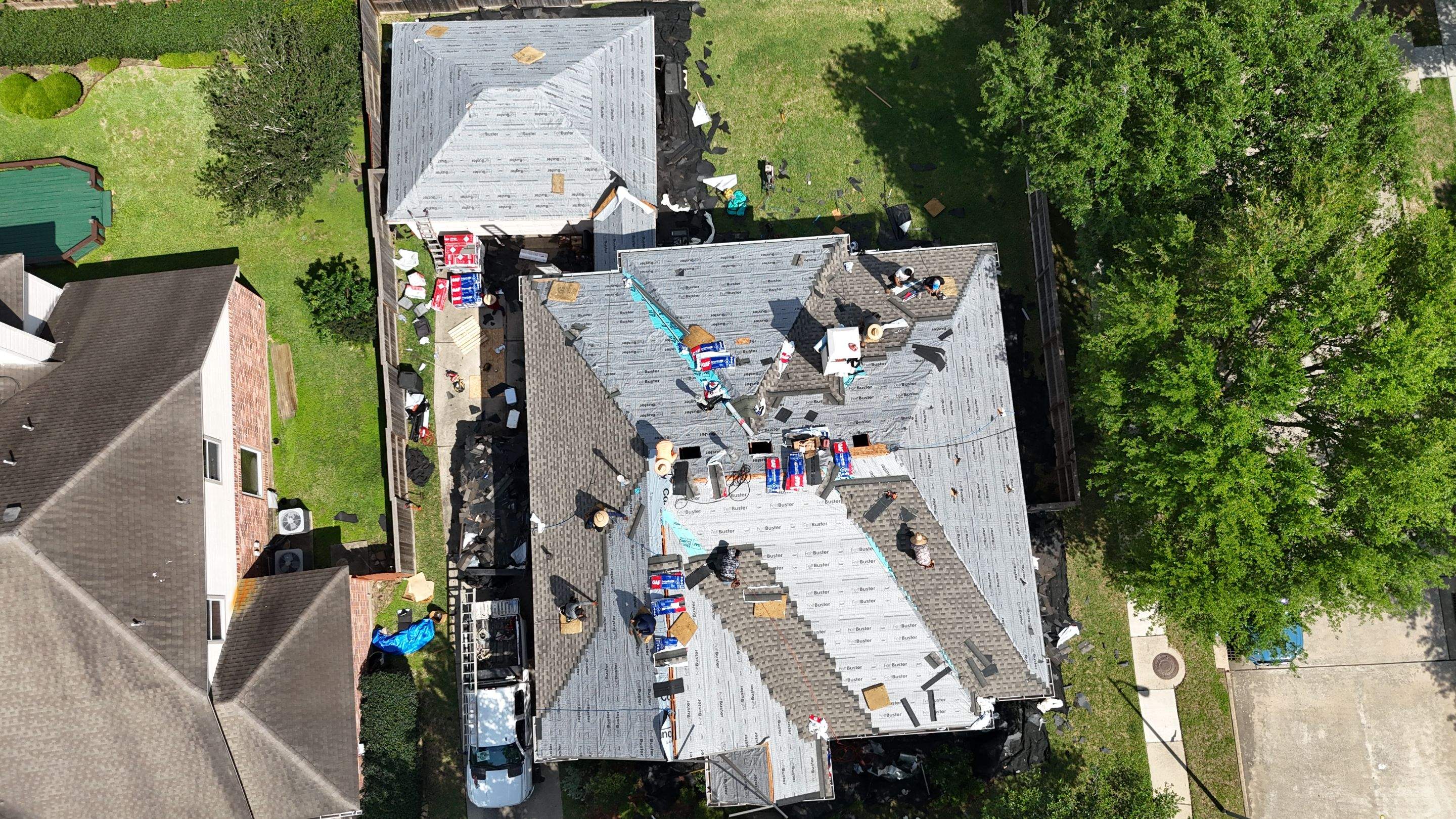 Residential Roof Replacement in Cypress, TX by One Legacy United