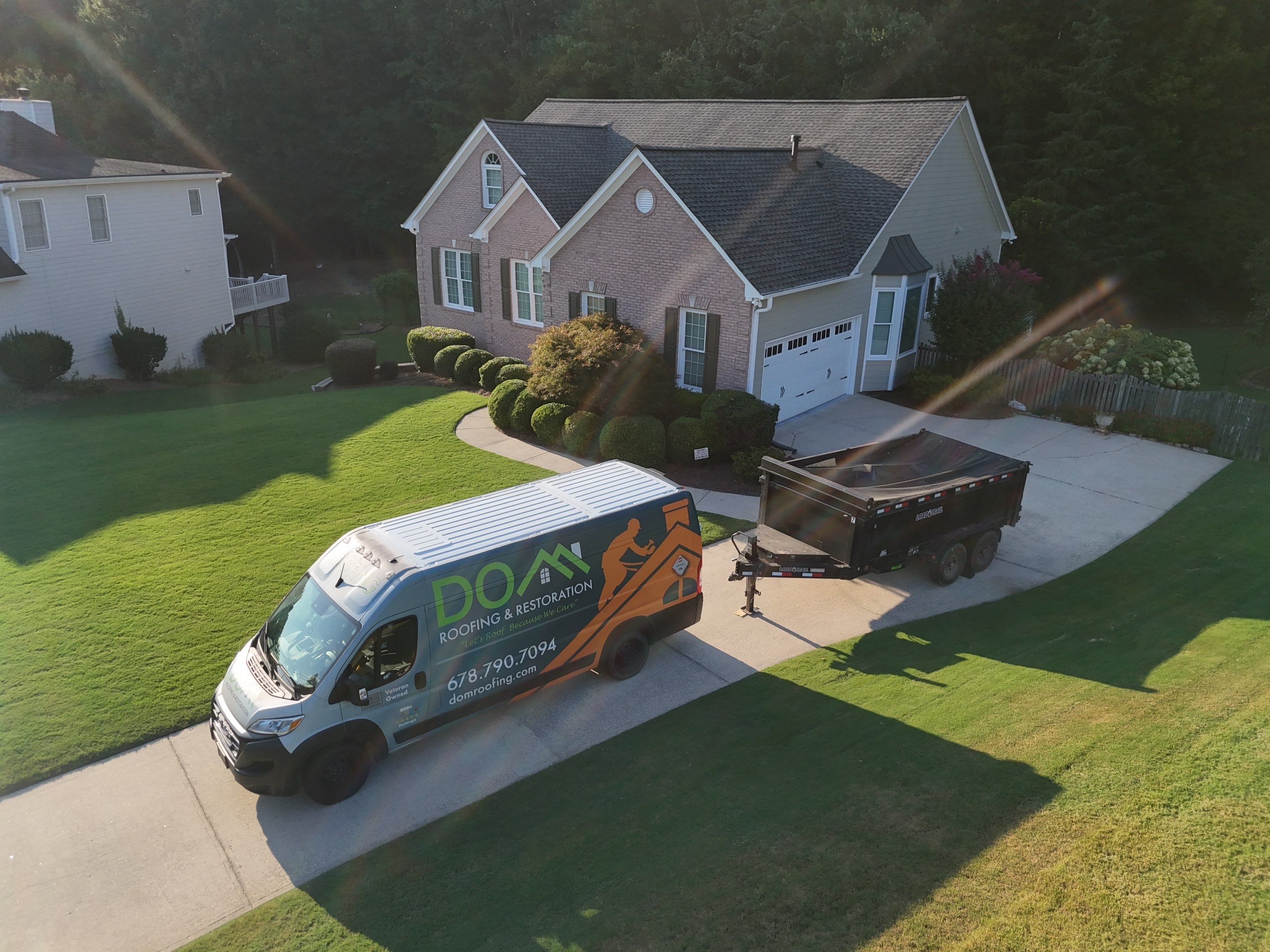  Firelite Lane Suwanee Roof Replacement  by Dom Roofing & Restoration