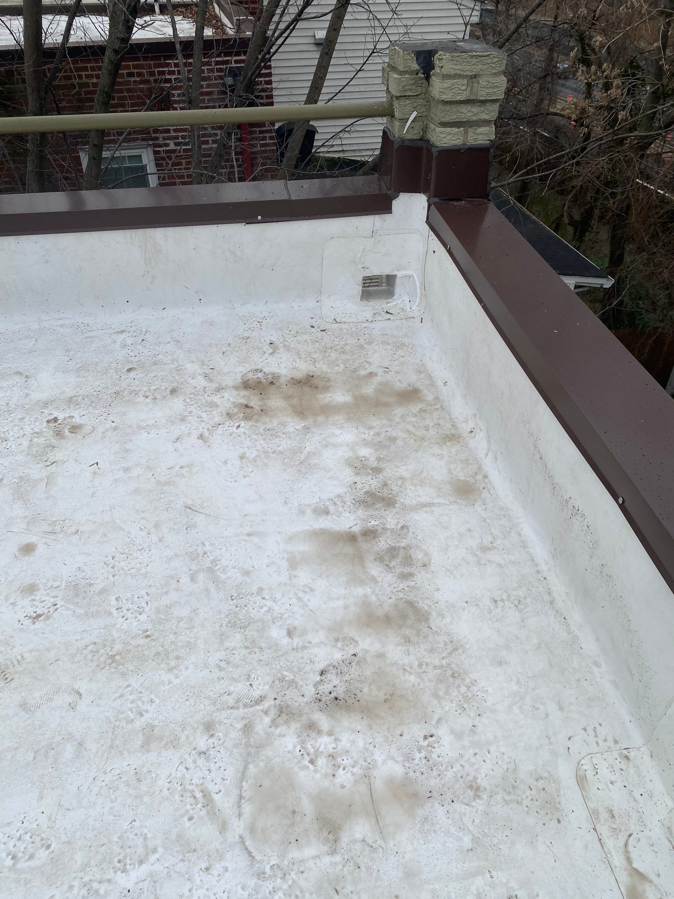 Arlington Flat TPO Roof Installation by RM Banning, Inc.