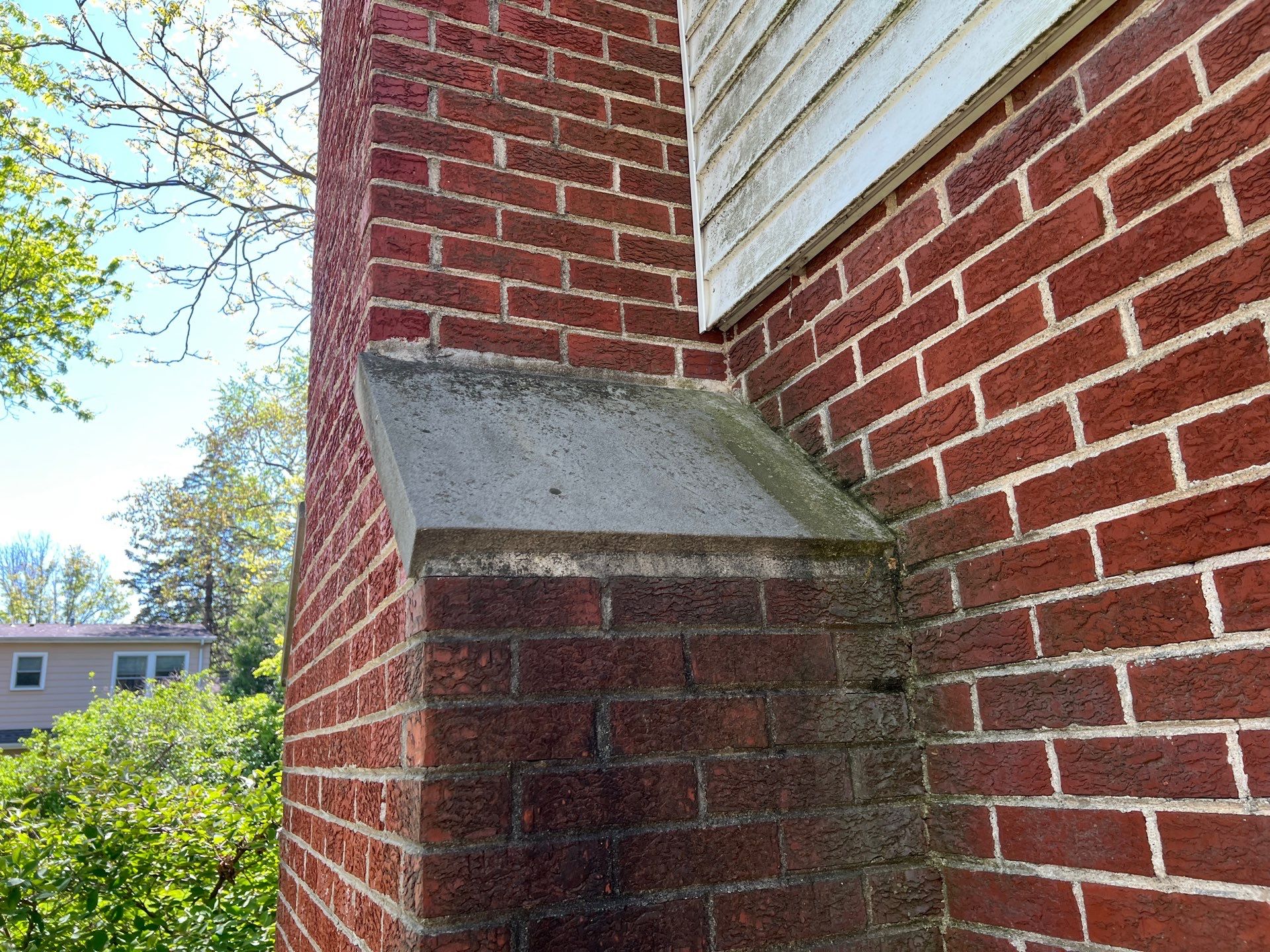 Housewashing  using Algaecide, soft wash soap by Northern Power Washing LLC.