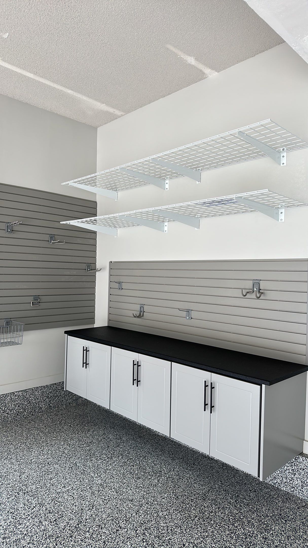 Julie H. upgraded her garage with our cabinets and wall storage options  by Banner Garage
