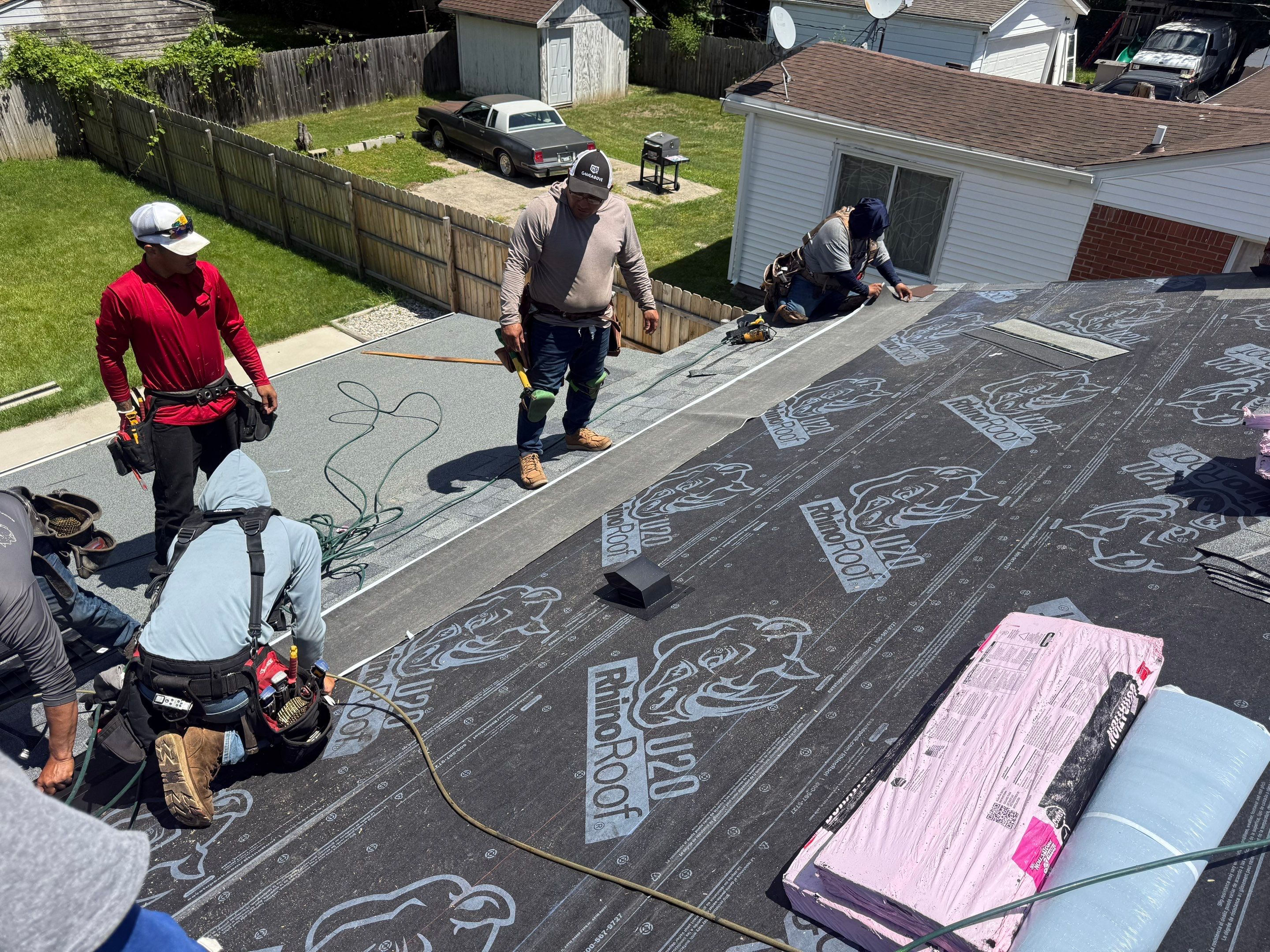 Roof Replacement using Owens Corning Tru Definitions by 180 Contractors