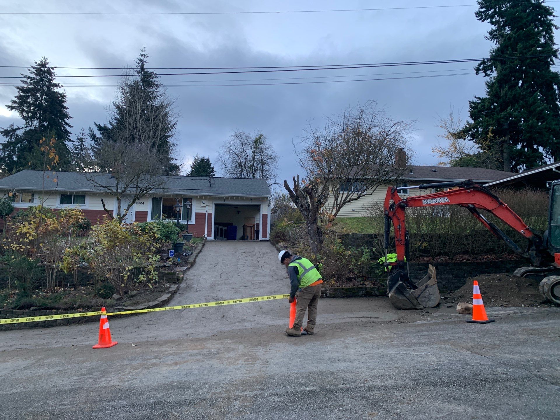 Concrete Garage Epoxy Paint Finish | Everett by Jireh Asphalt & Concrete Inc 