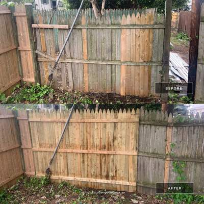 Fence Repair using Fence Panel