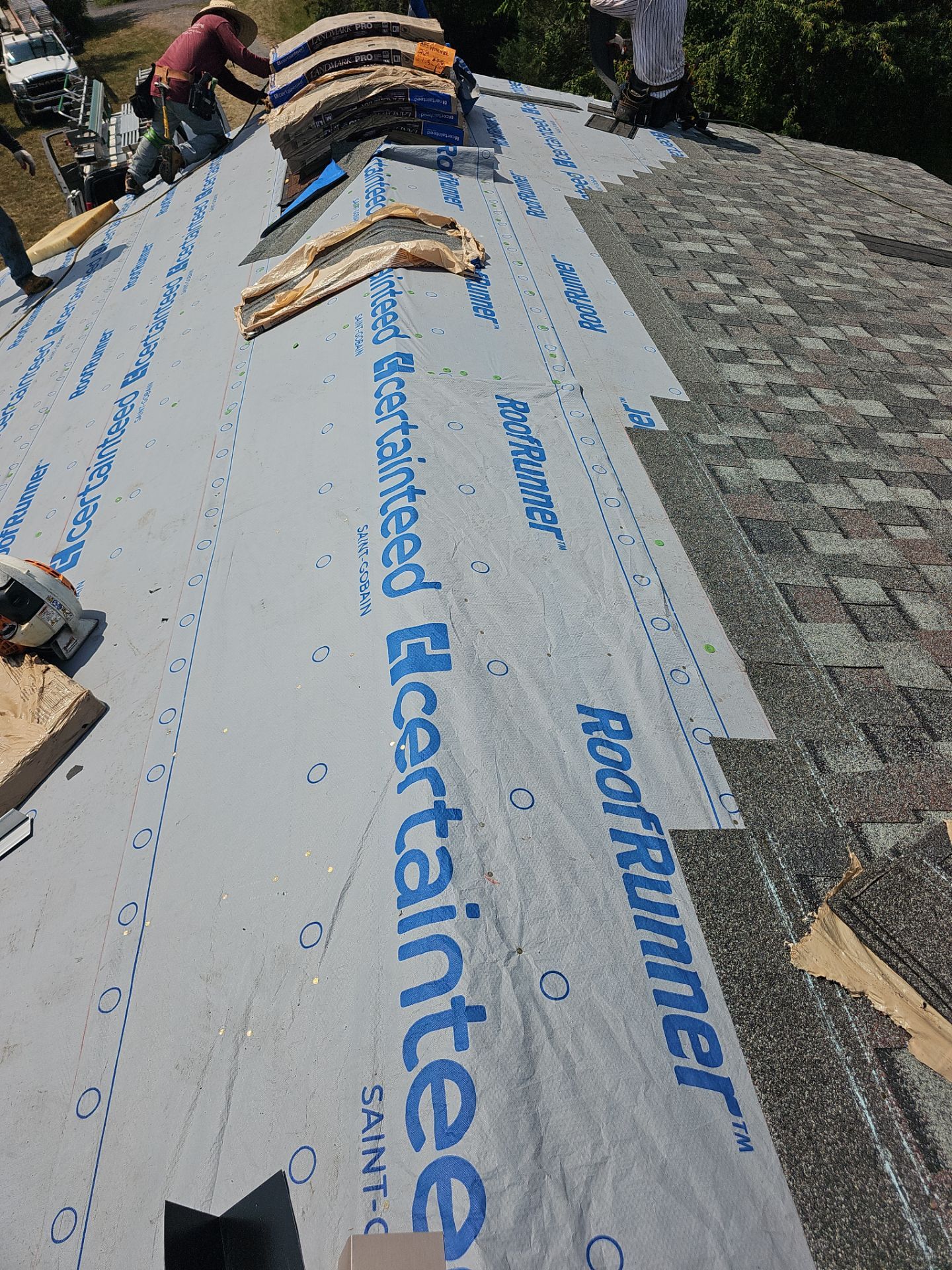 Roof Replacement - Colonial Slate by Winchester Roofing
