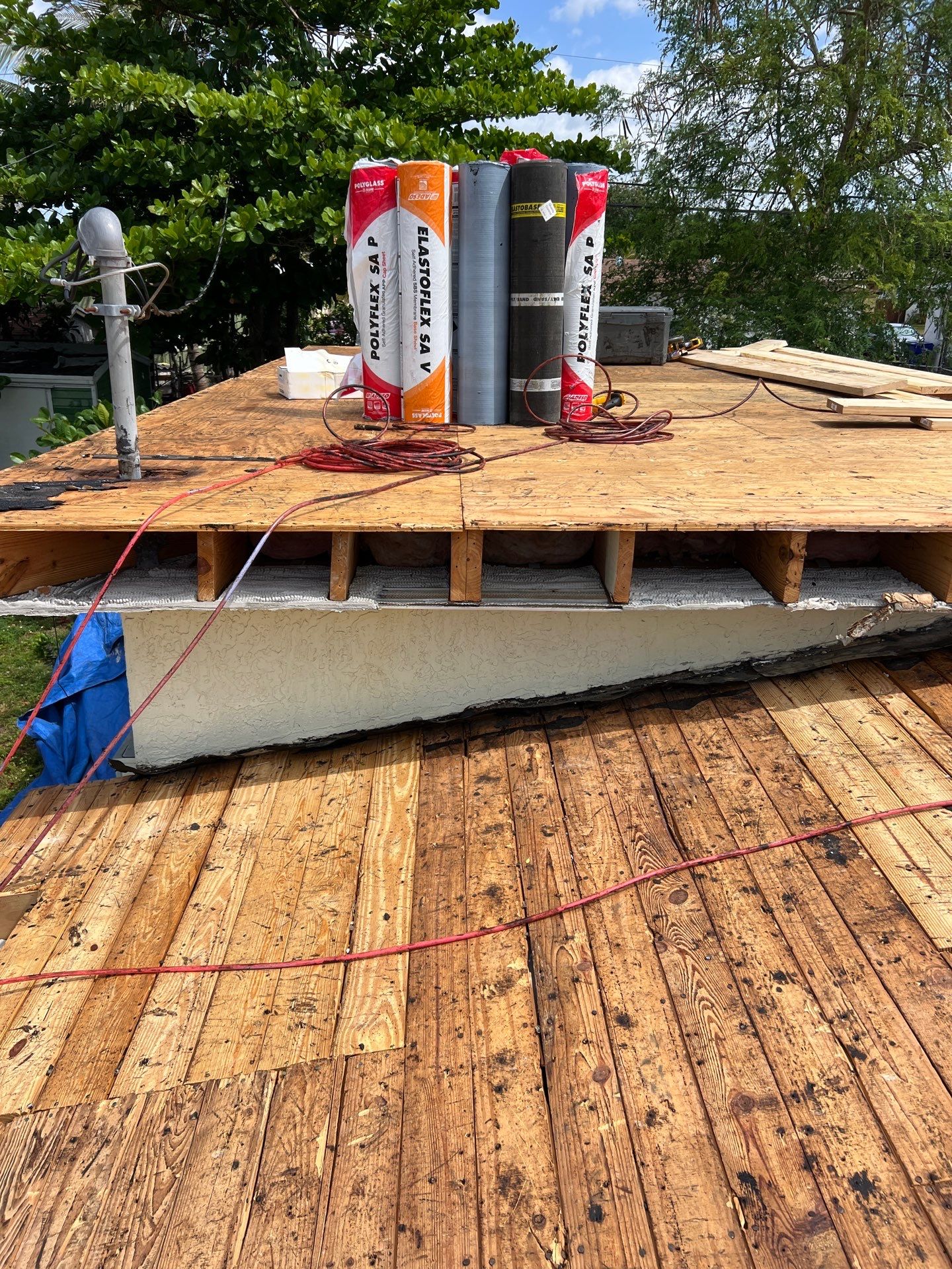 Beautiful Blue Shingle Re-Roof in Hollywood! by First Due Roofing