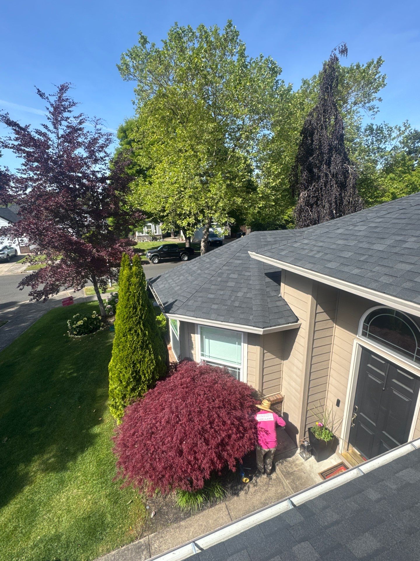 Residential Reroof Featuring Owens Corning Architectural Shingles in Eugene by BEST Roofing & Waterproofing