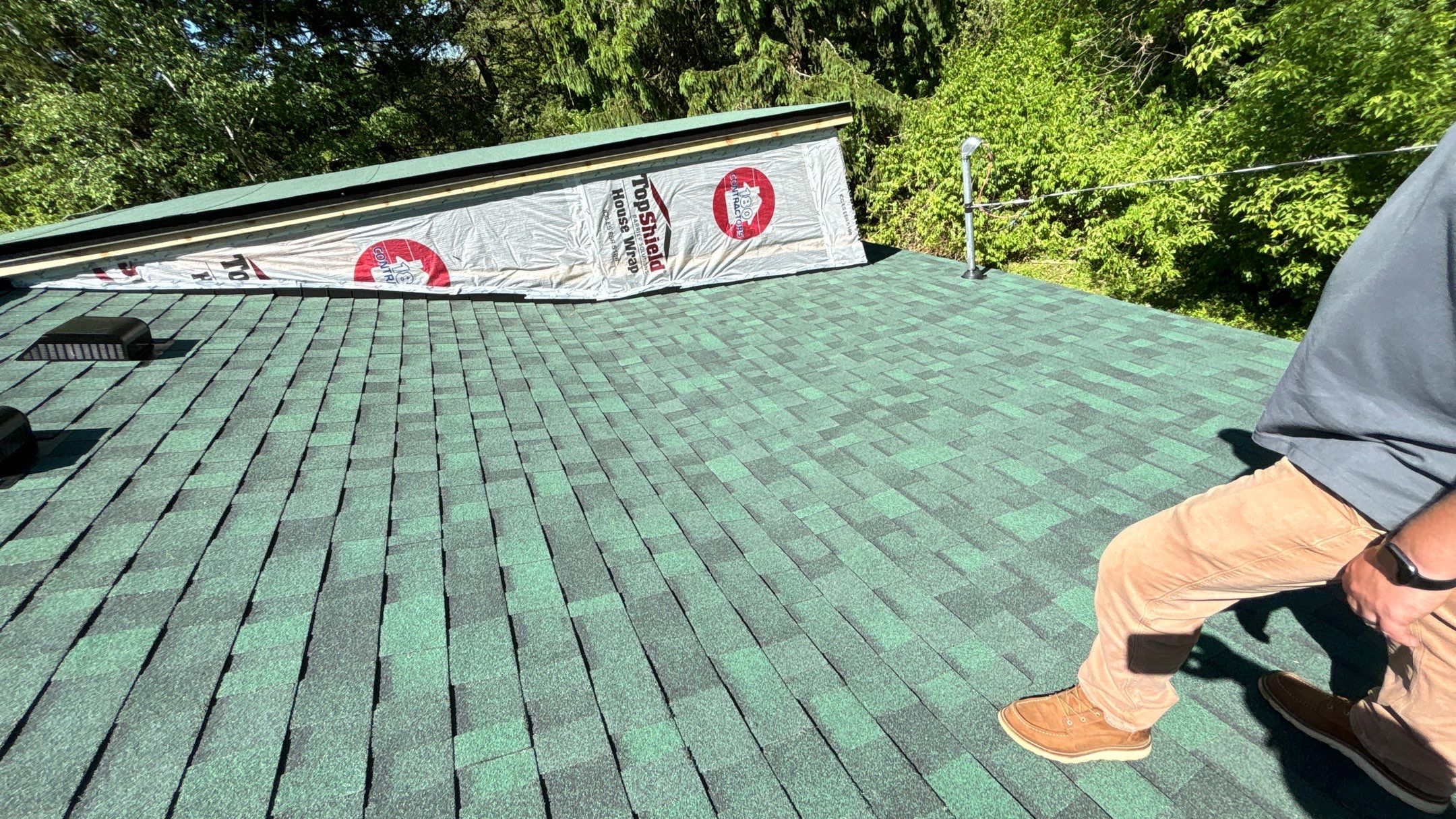 Roof Replacement using Owens Corning Duration by 180 Contractors