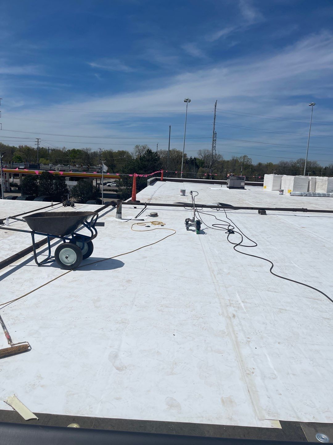 Ford Dealership - Re-Roof by Pink Roofing