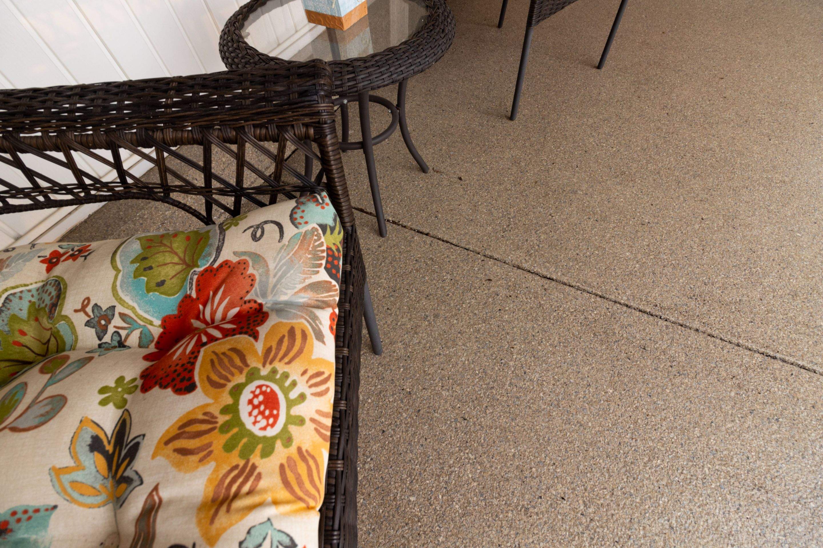 Patio Installation using Flint by Your1DayFloor.com