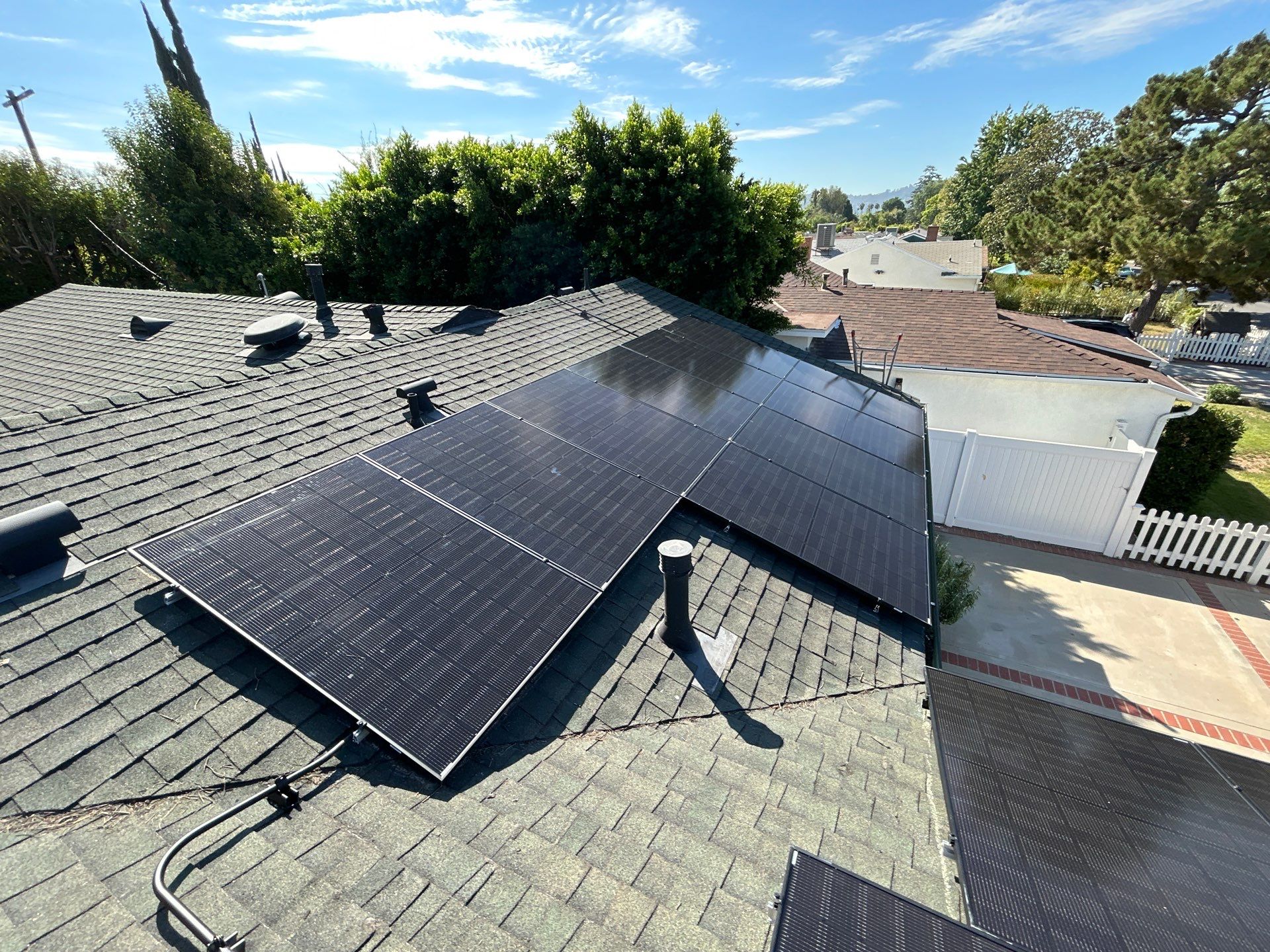 17-Panel CertainTeed Solar Installation and Main Service Panel Upgrade by AWS Solar