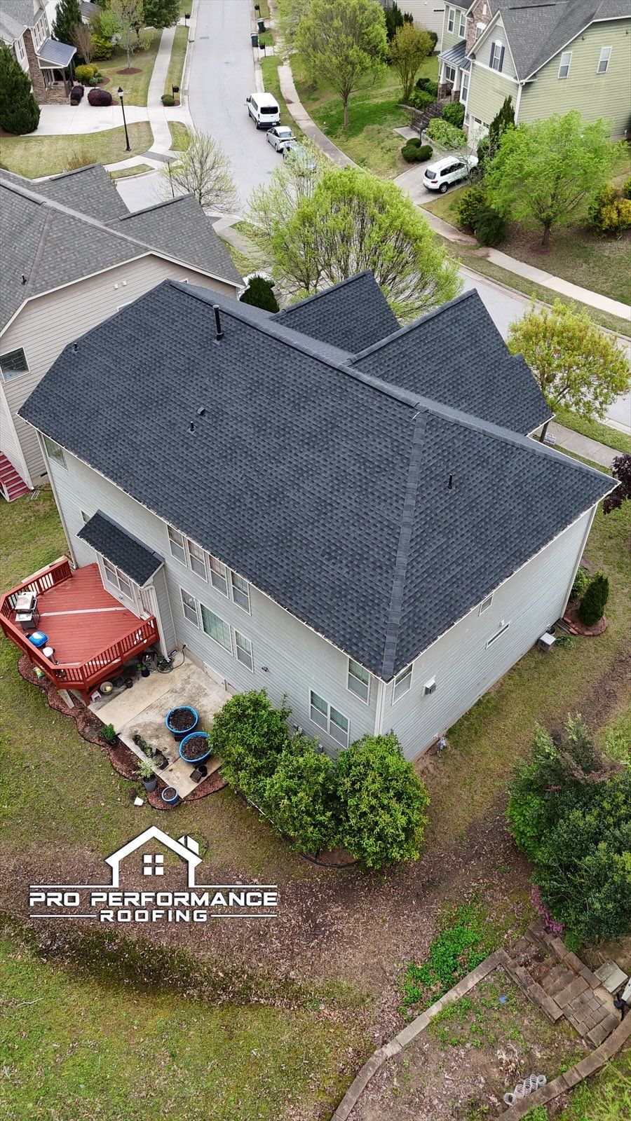 Roof Replacement - GAF Timberline HDZ Charcoal  by Pro Performance Roofing