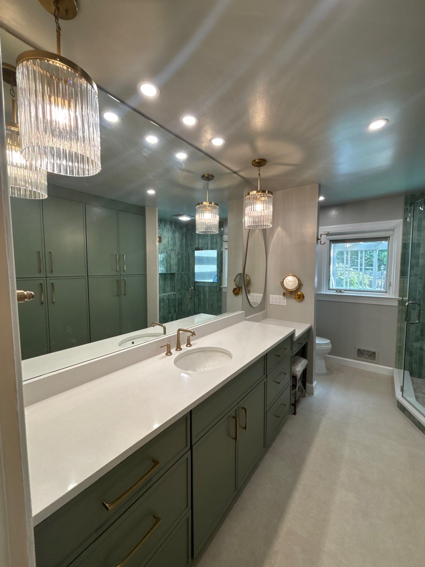 Finished Tiled Bathrooms by Next Step Contracting