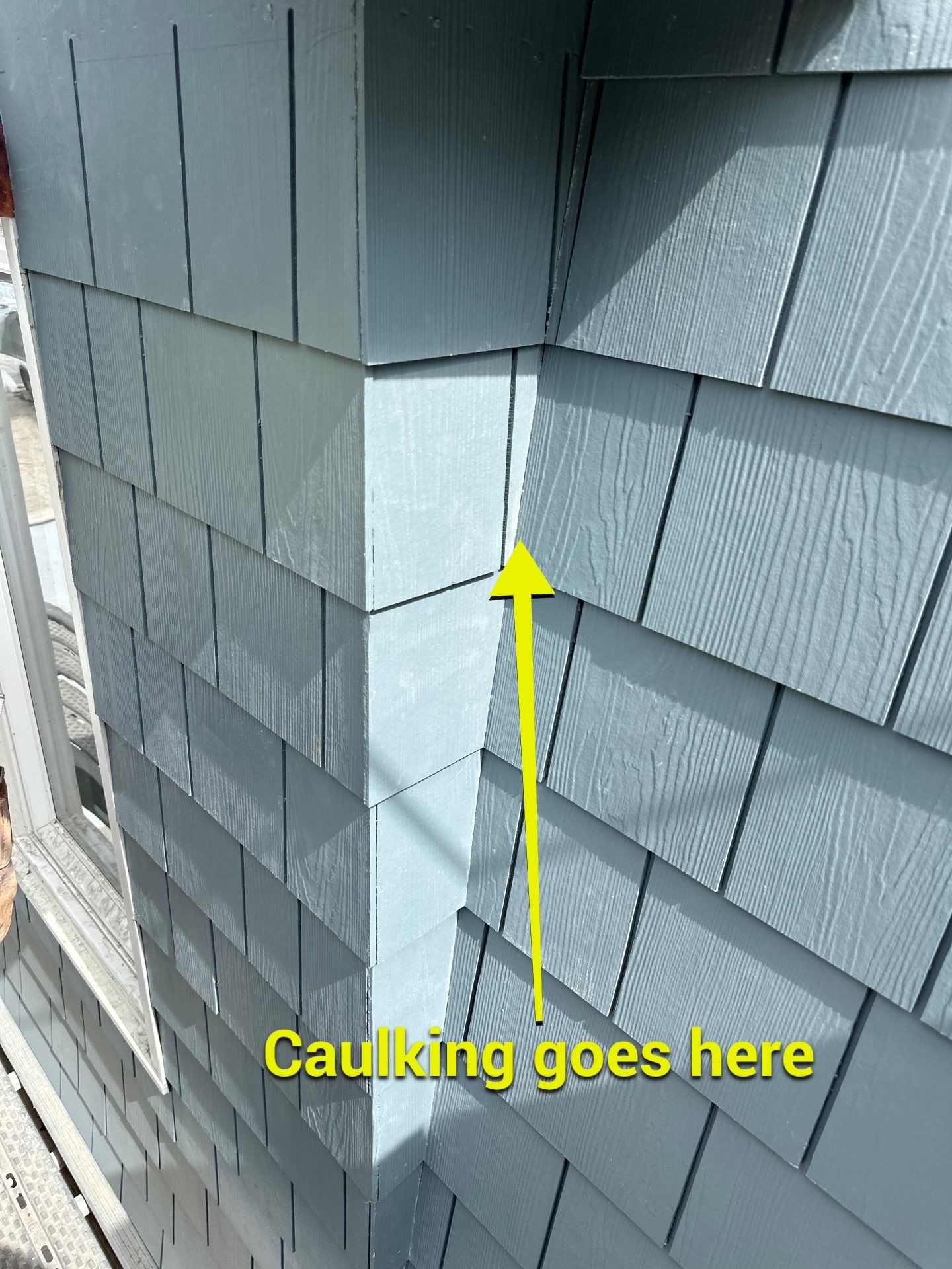 Pre-finish shingles by New Era Siding Inc 