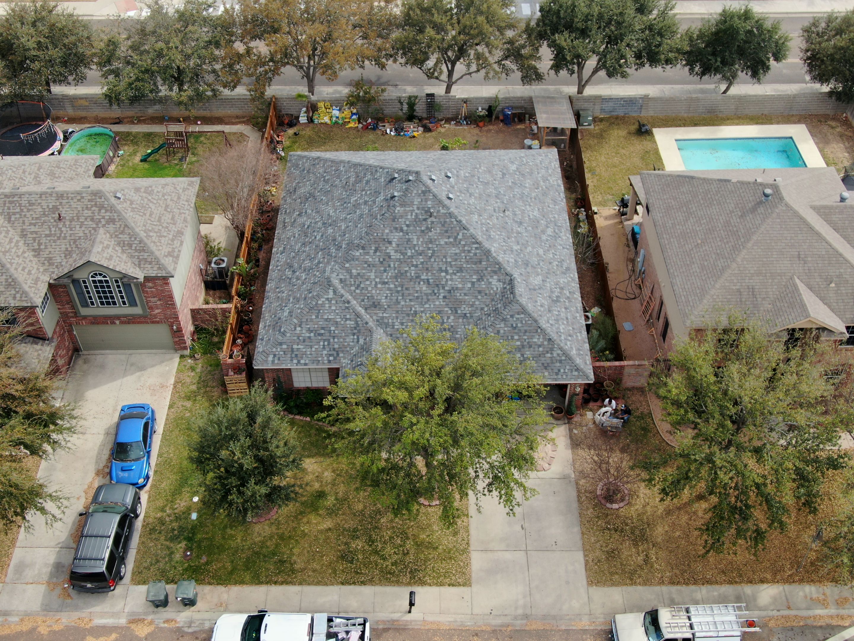 Residential Roofing Installation using TruDefinition Duration Designer - Storm Cloud by JM Flores Roofing & Construction, Inc