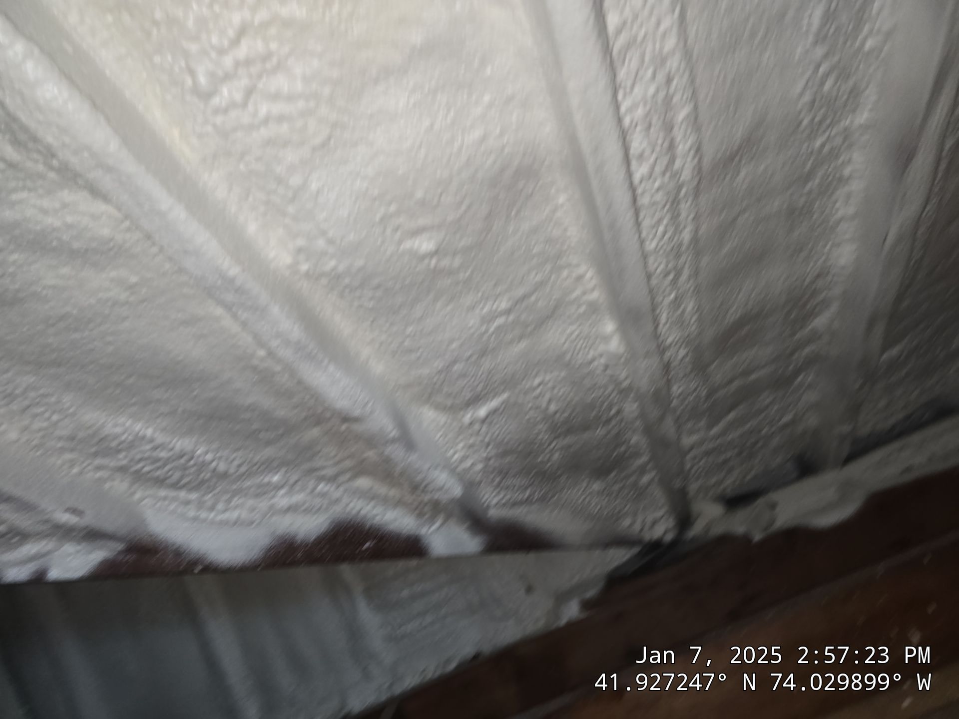 Attic Insulation using Closed Cell Spray Foam by NYS Foam & Energy