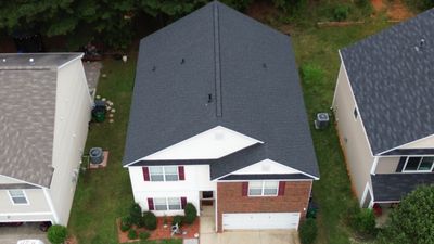 Roof and gutter replacement and interior repair by hail and wind damage
