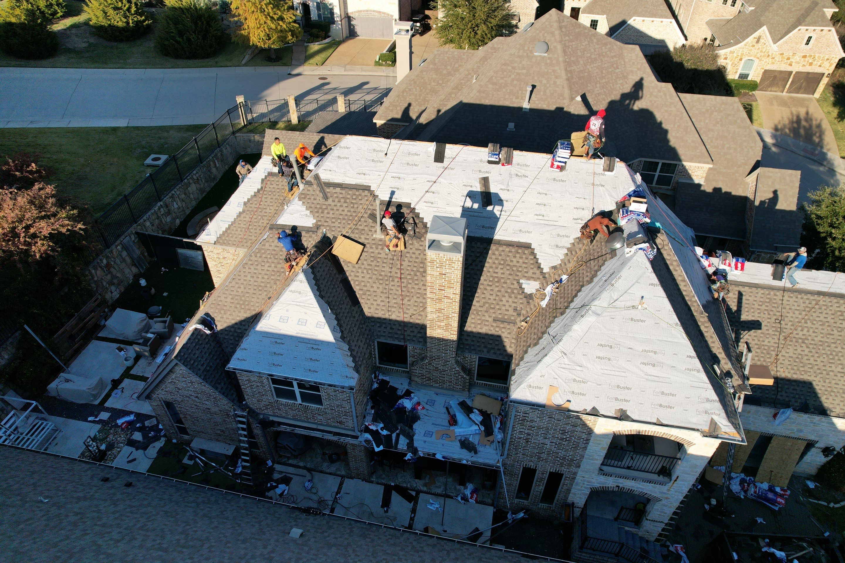 Project in Lewisville  by Zeus Exteriors