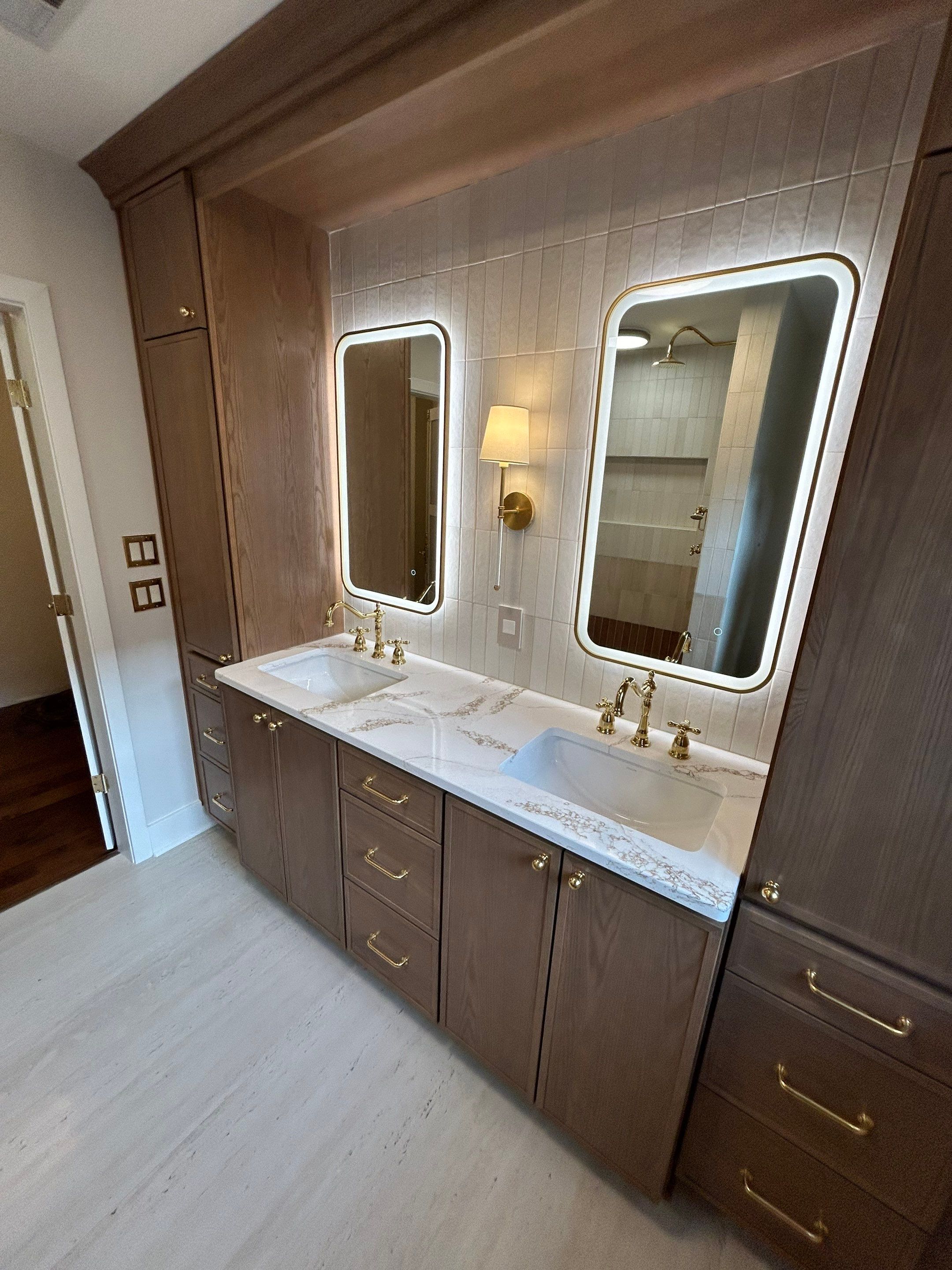 Gorgeous Full Bathroom Remodel  by Footprints Floors of Nashville