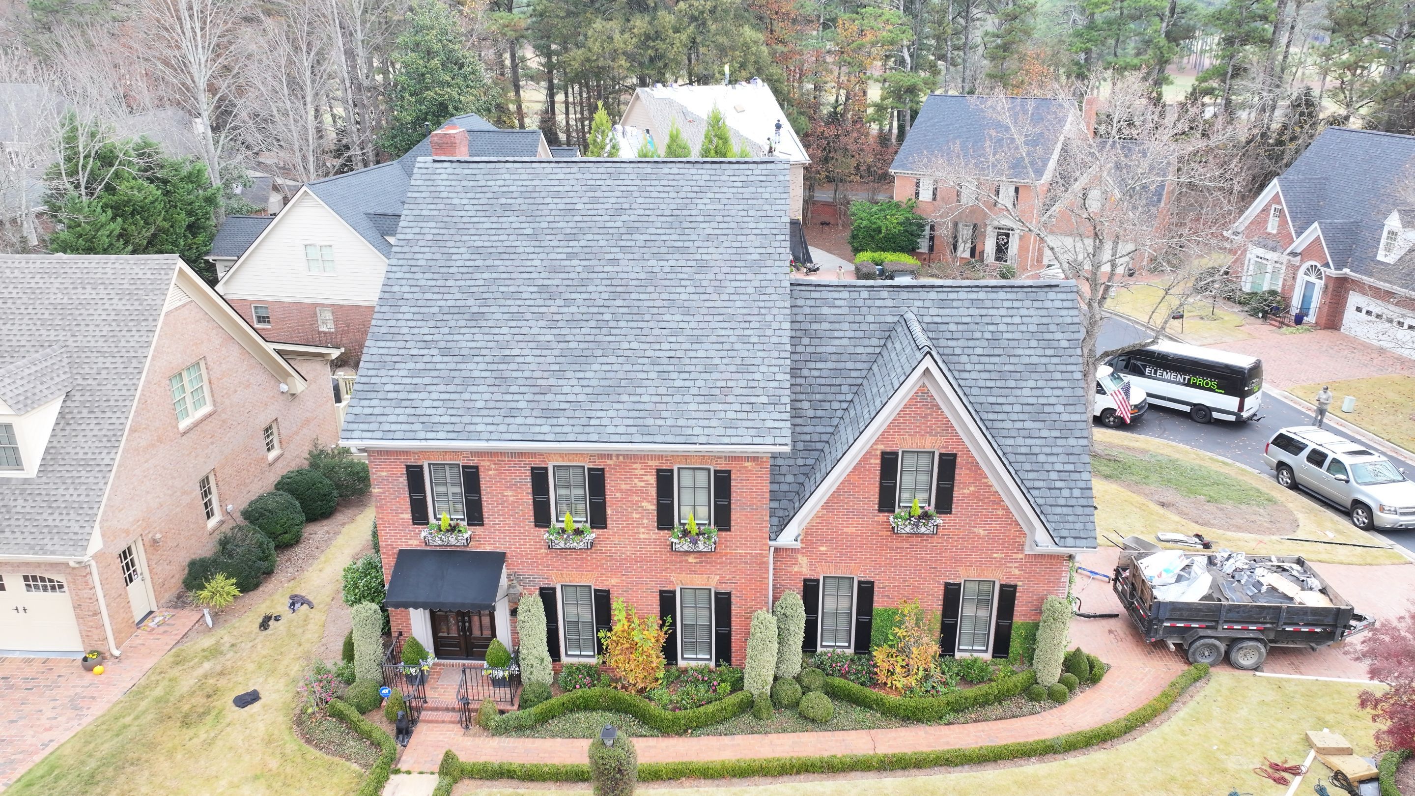 GAF Camelot II Shingles Antique Slate by Element Pros Roofing, LLC