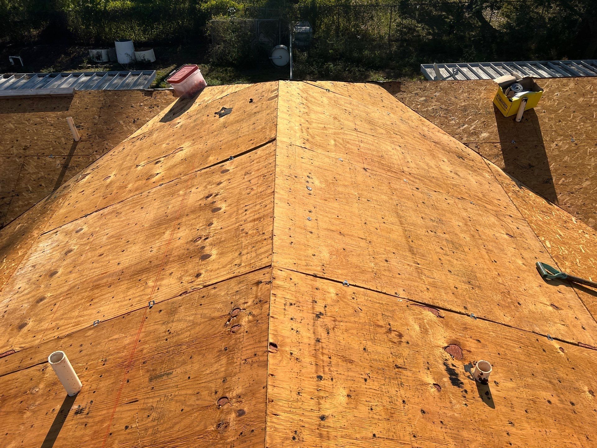 Residential Roofing Installation using Tuff Rib by Durabilis Roofing INC