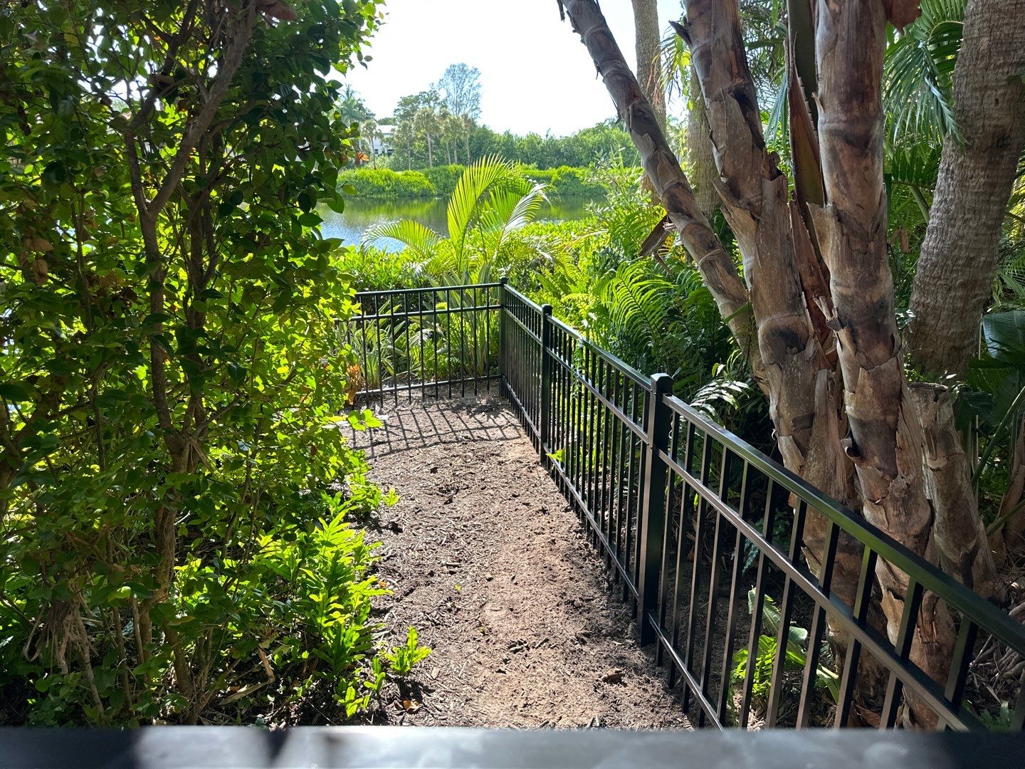 Aluminum Fence Installation using 3 Rail Aluminum Fence by Asap fence and gates, LLC