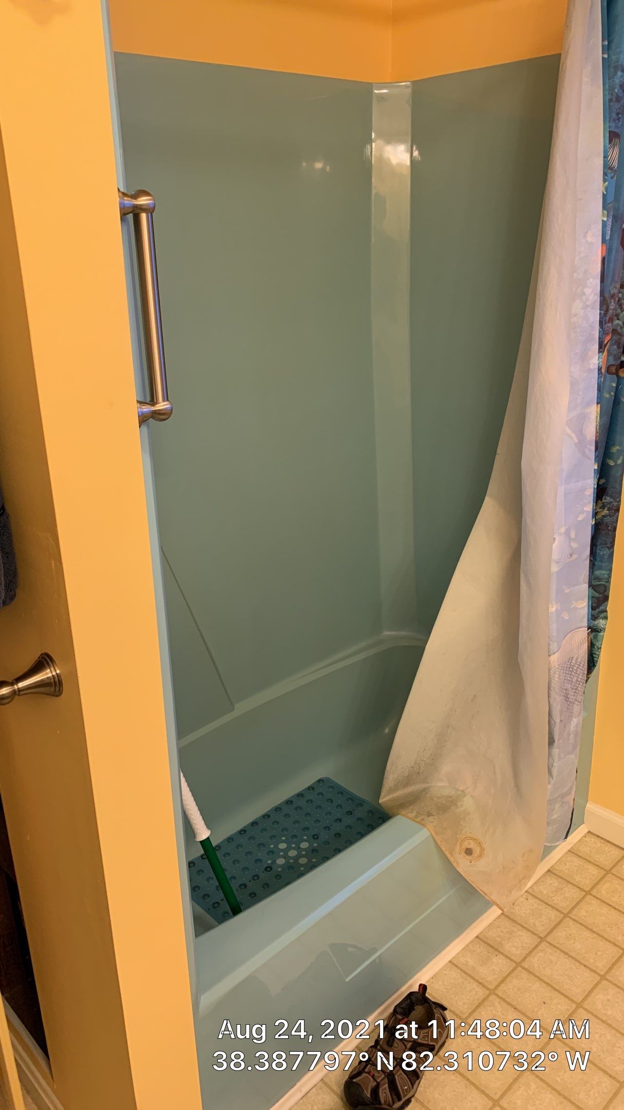 Tub to Shower Conversion using BCI Acrylic Shower System by Secure Construction Company Inc