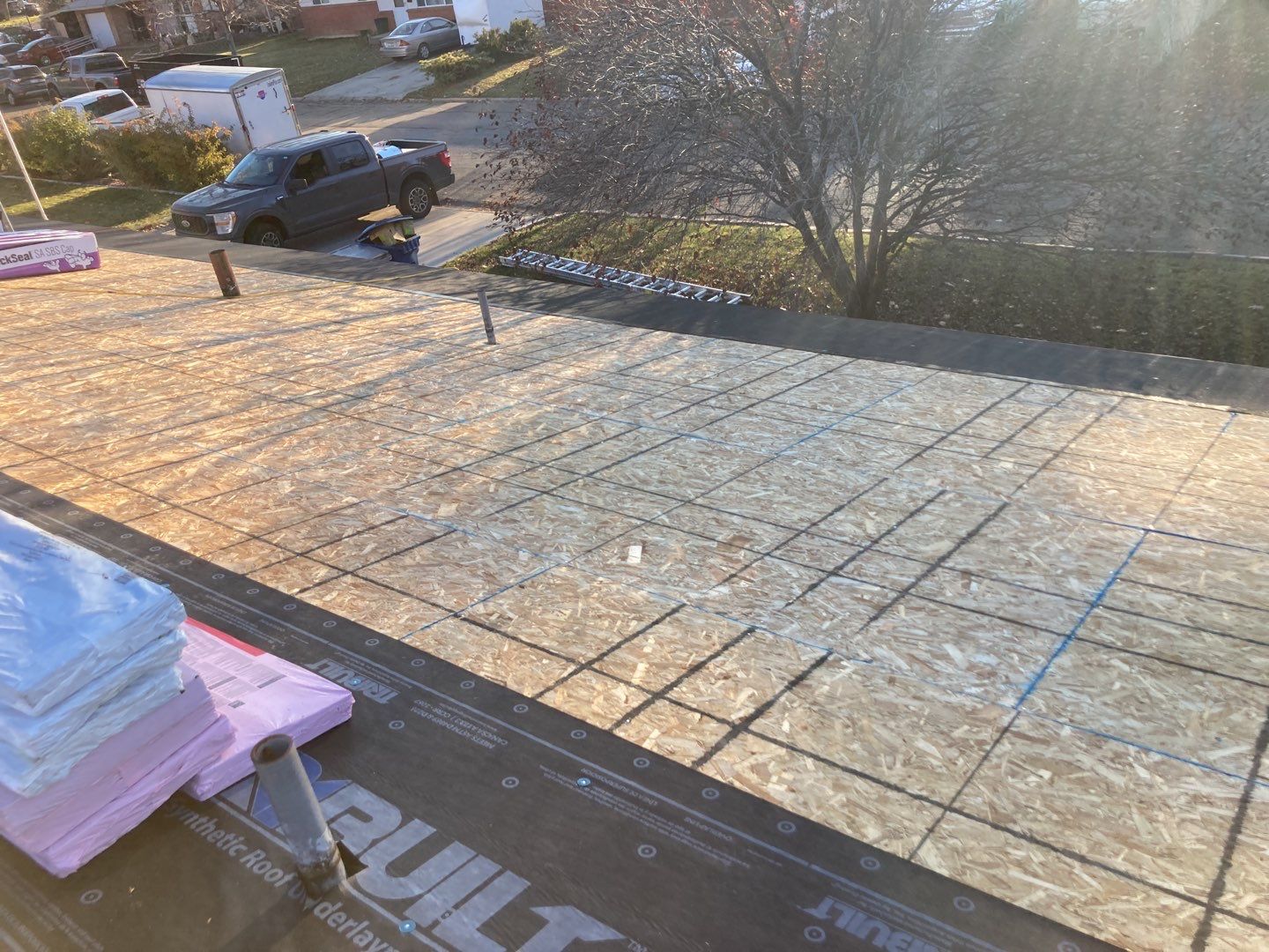 Meridian Single Level Residential Roofing Installation by ID Roofing LLC