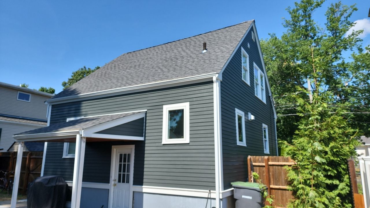 Siding Installation using James Hardie by UBrothers Construction