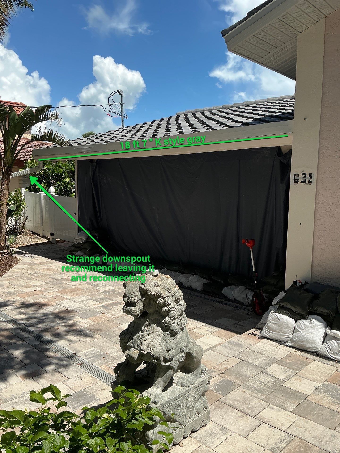 Gutter Repair and Realignment in Siesta Key FL by Gutter Professors
