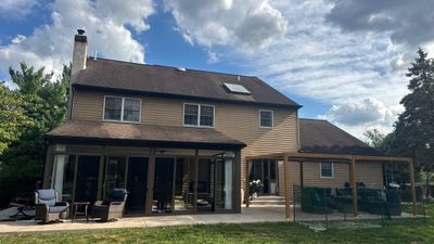 Full Exterior Renovation with GAF Roofing System in North Wales