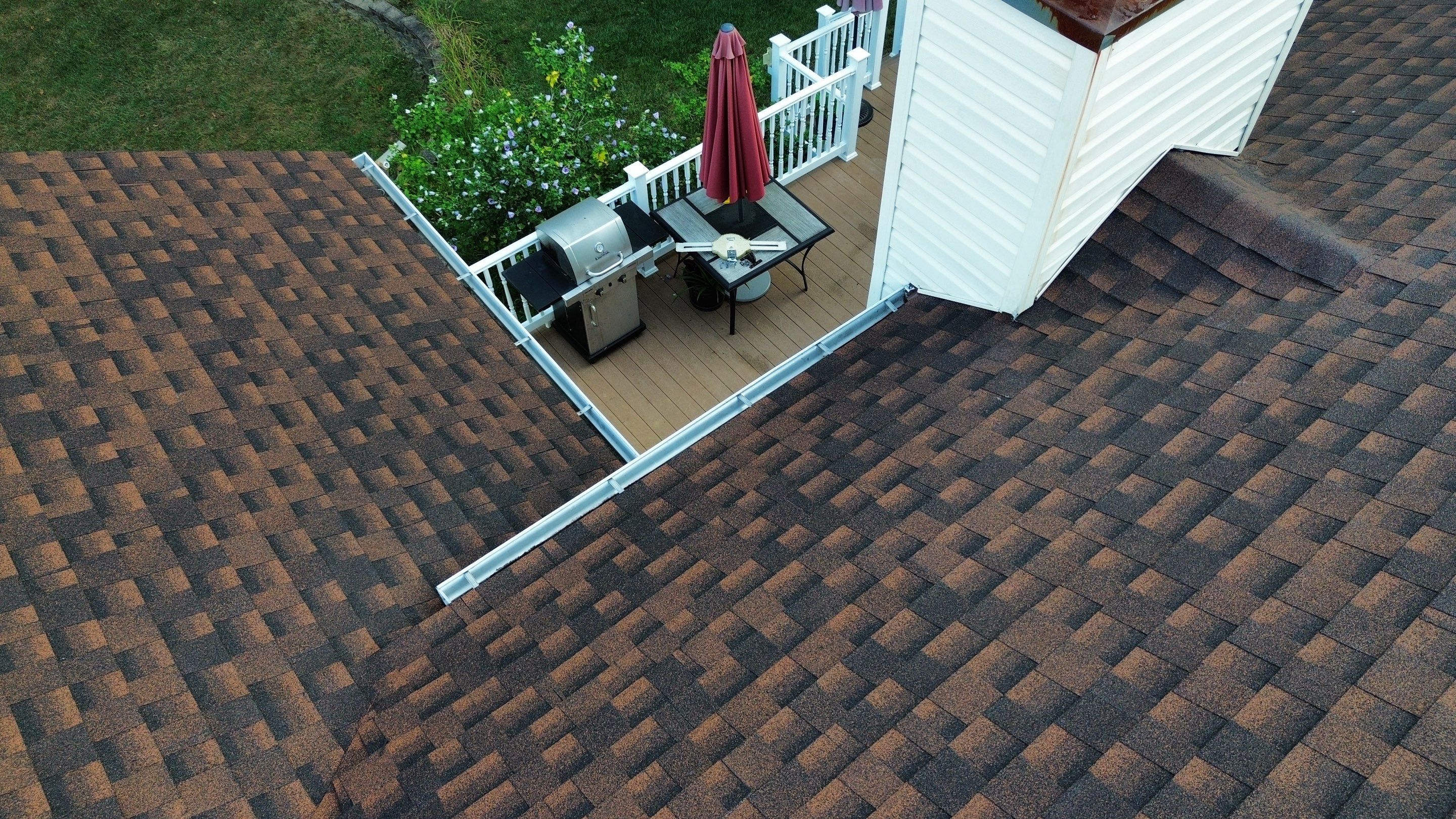 Residential Roofing Installation using Timberline HDZ Shingles - Hickory by RoofX 